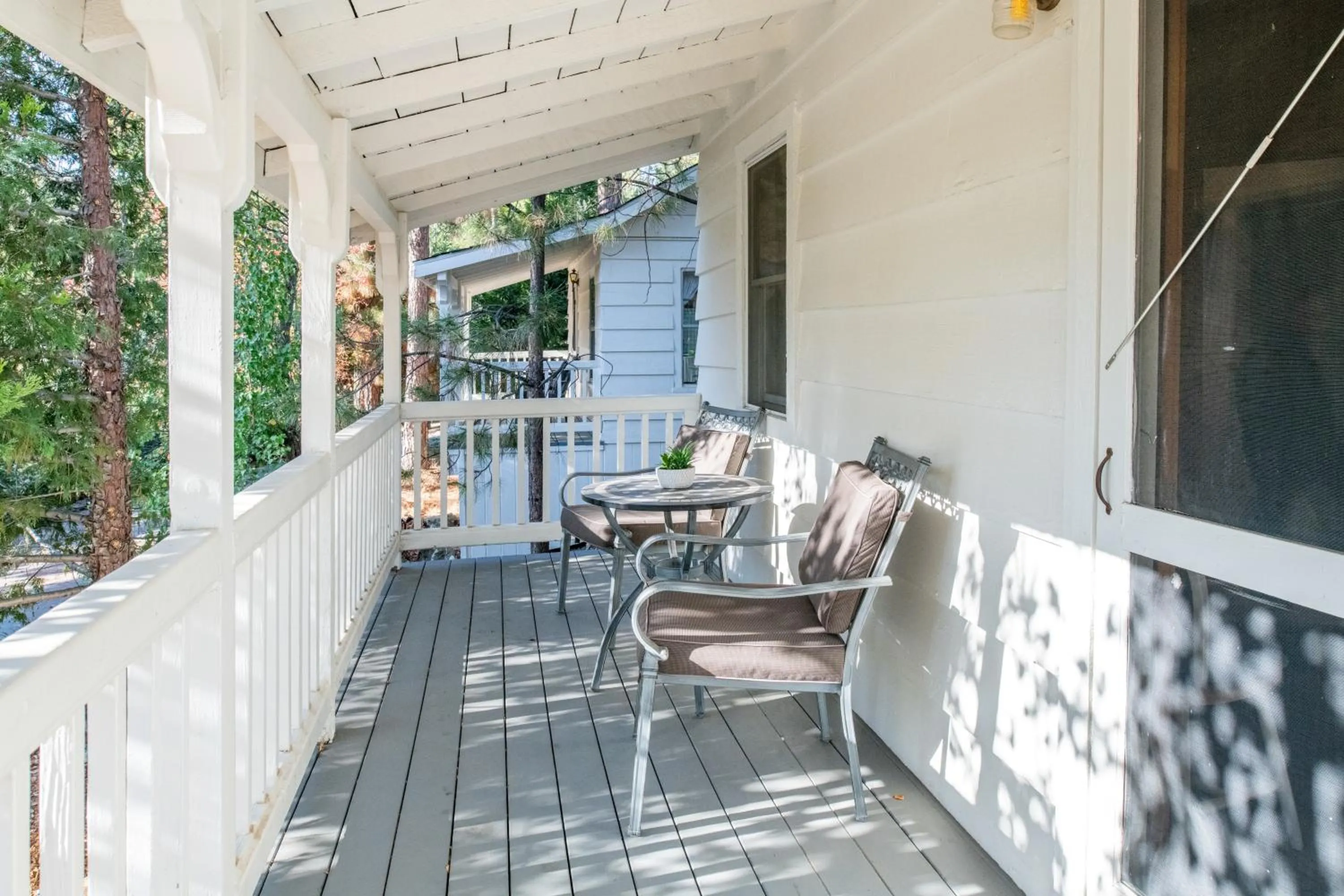 Patio in Inn at Sugar Pine Ranch