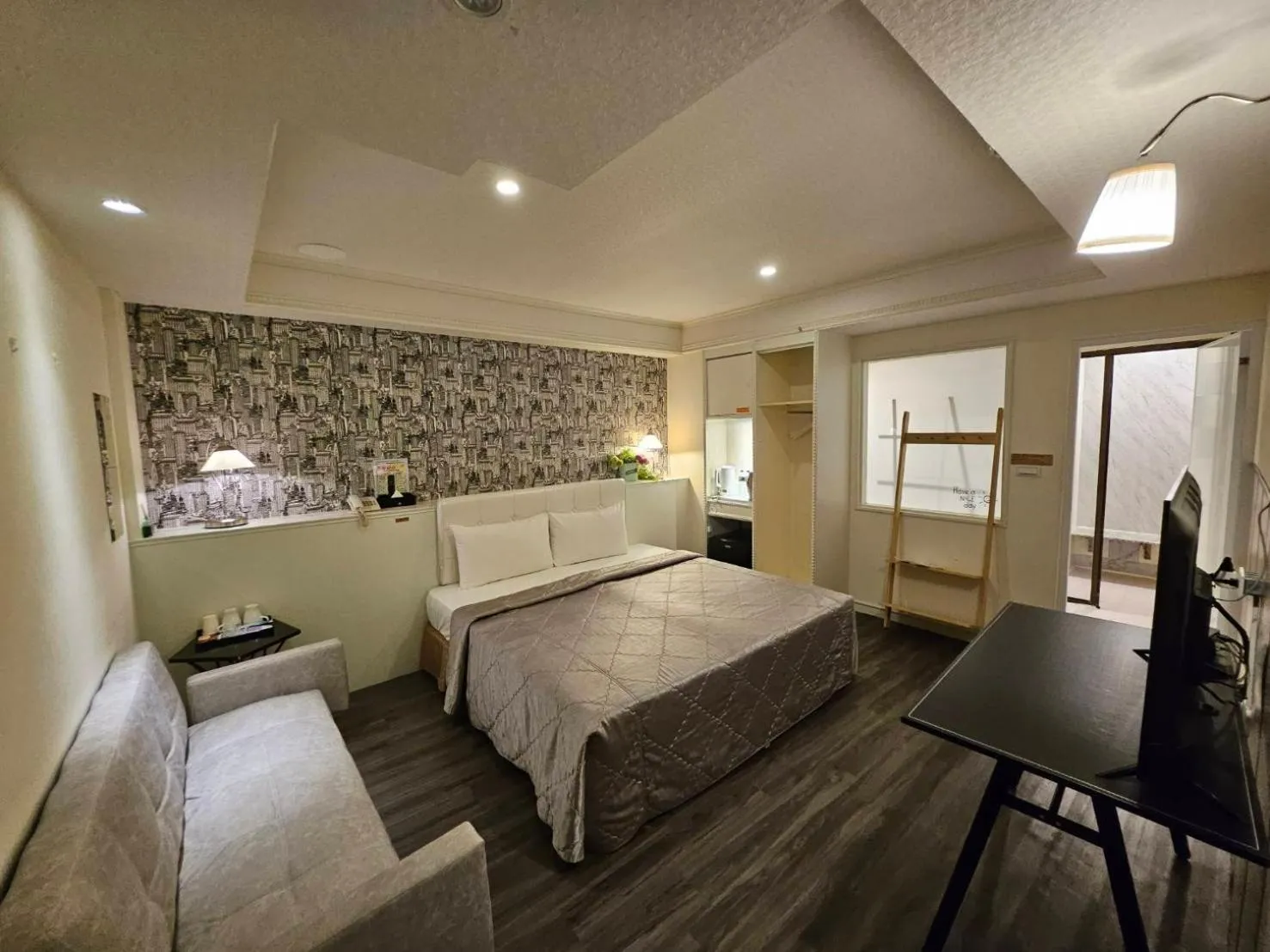 Bed in Joy Garden Hotel