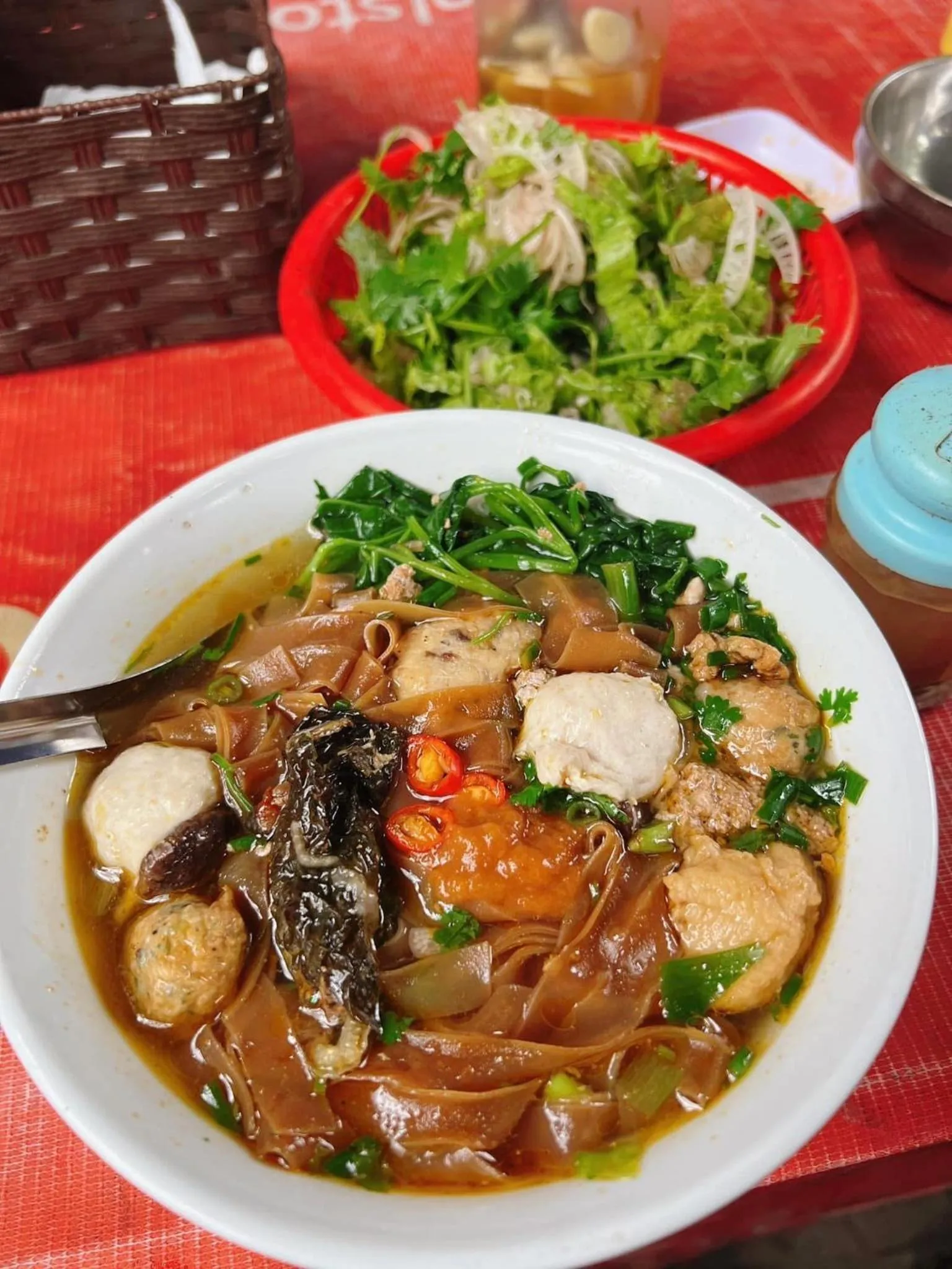 Breakfast in Quang Minh Hotel