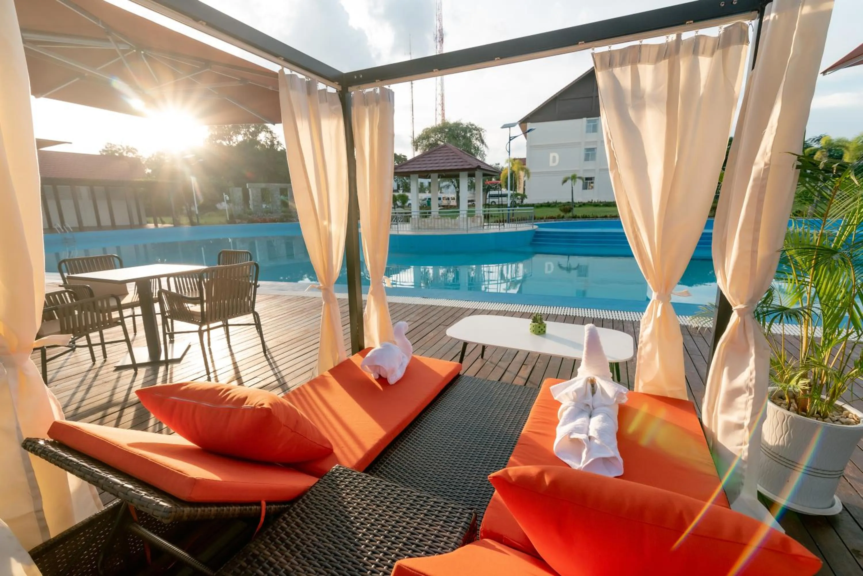 Swimming pool in 36Manor International Sport Hotel