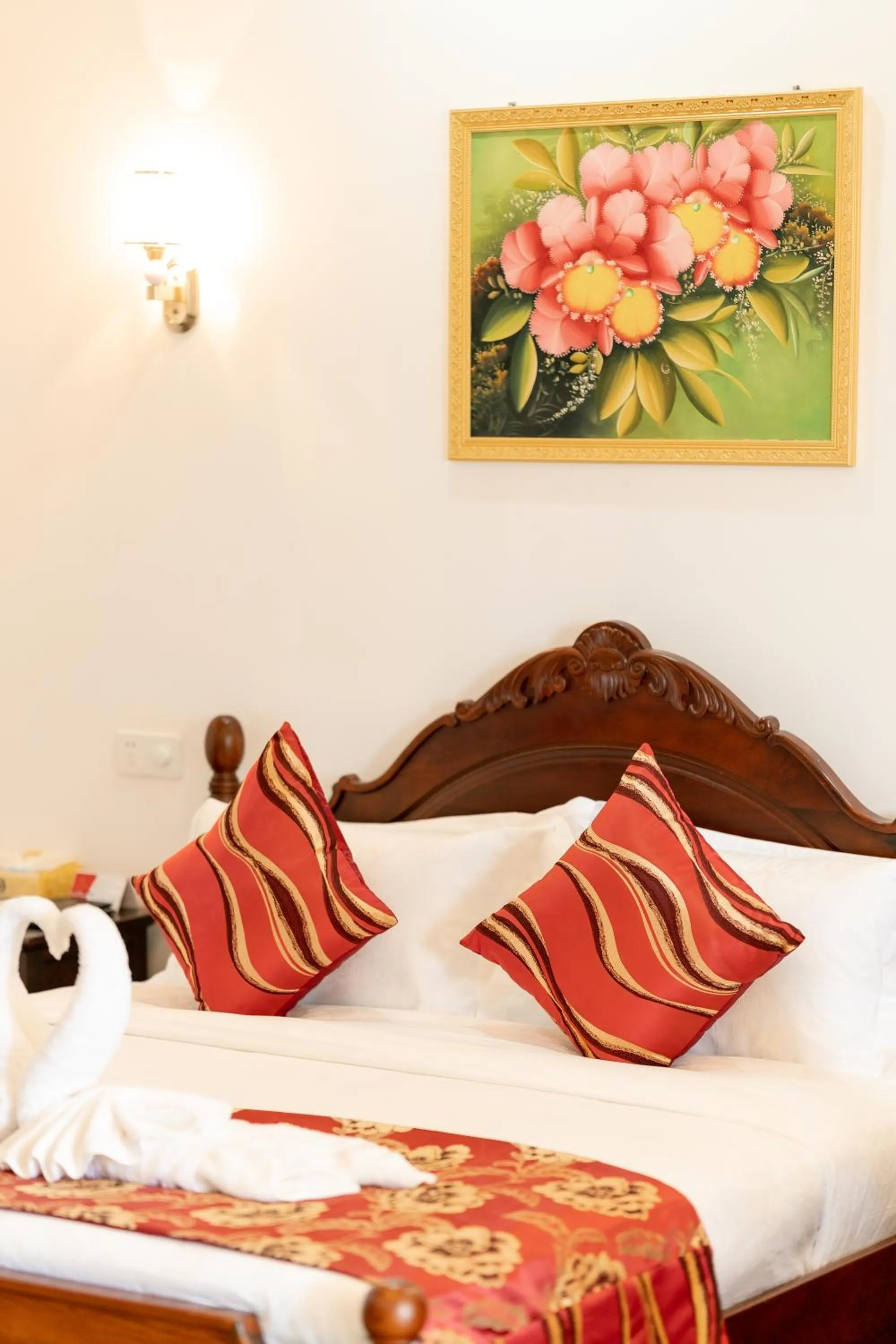 Bed in 36Manor International Sport Hotel