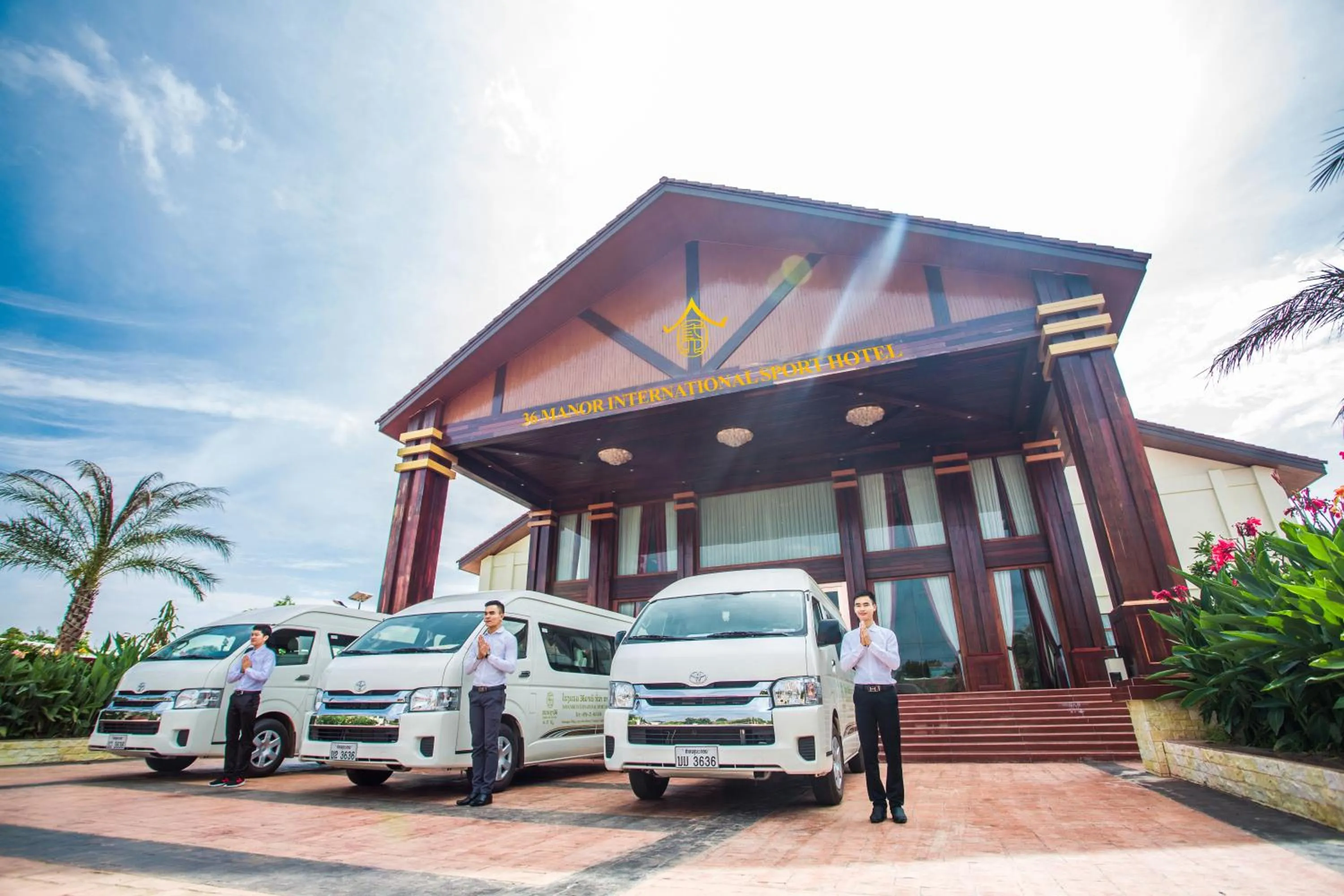 Facade/entrance in 36Manor International Sport Hotel