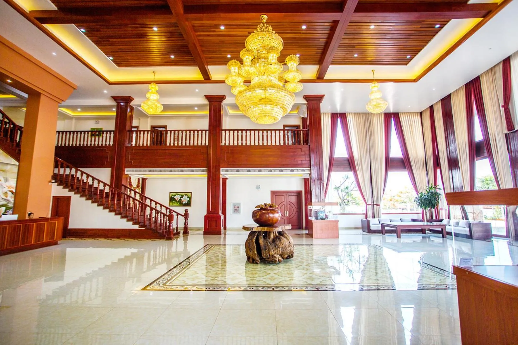Lobby or reception in 36Manor International Sport Hotel