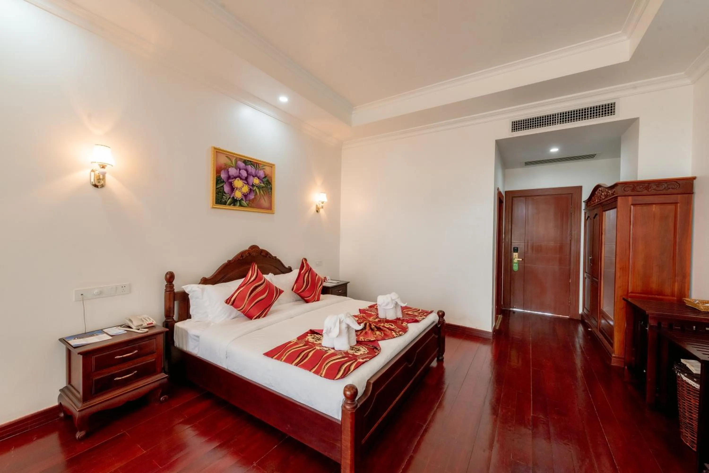 Bed in 36Manor International Sport Hotel