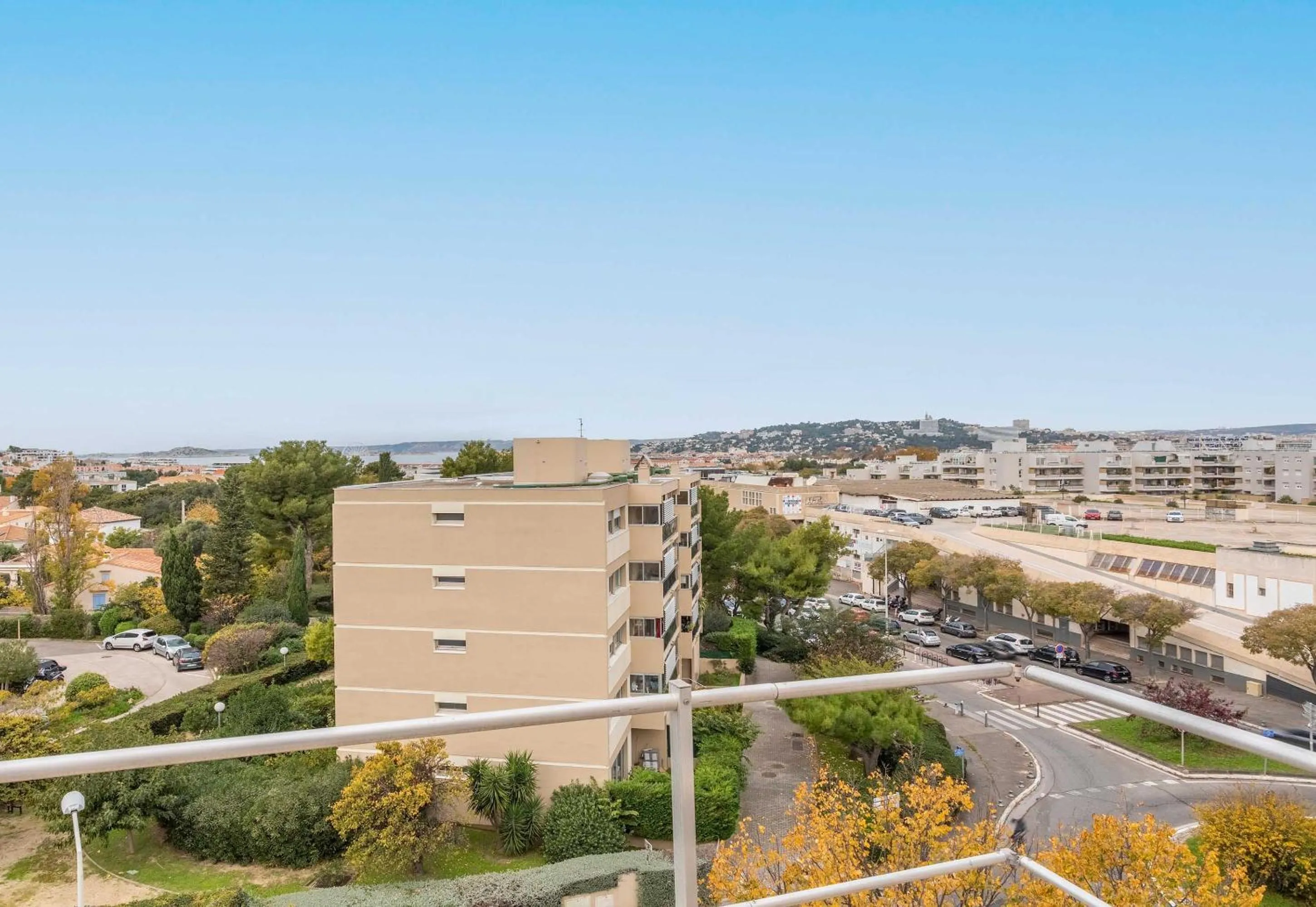 City view in B&B HOTEL Marseille Bonneveine
