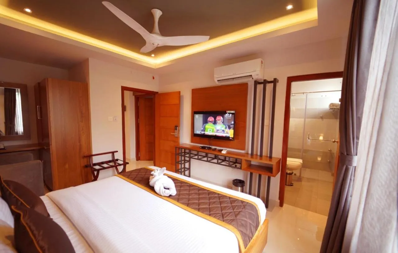Photo of the whole room, Bed in WithInn Hotel - Kannur Airport