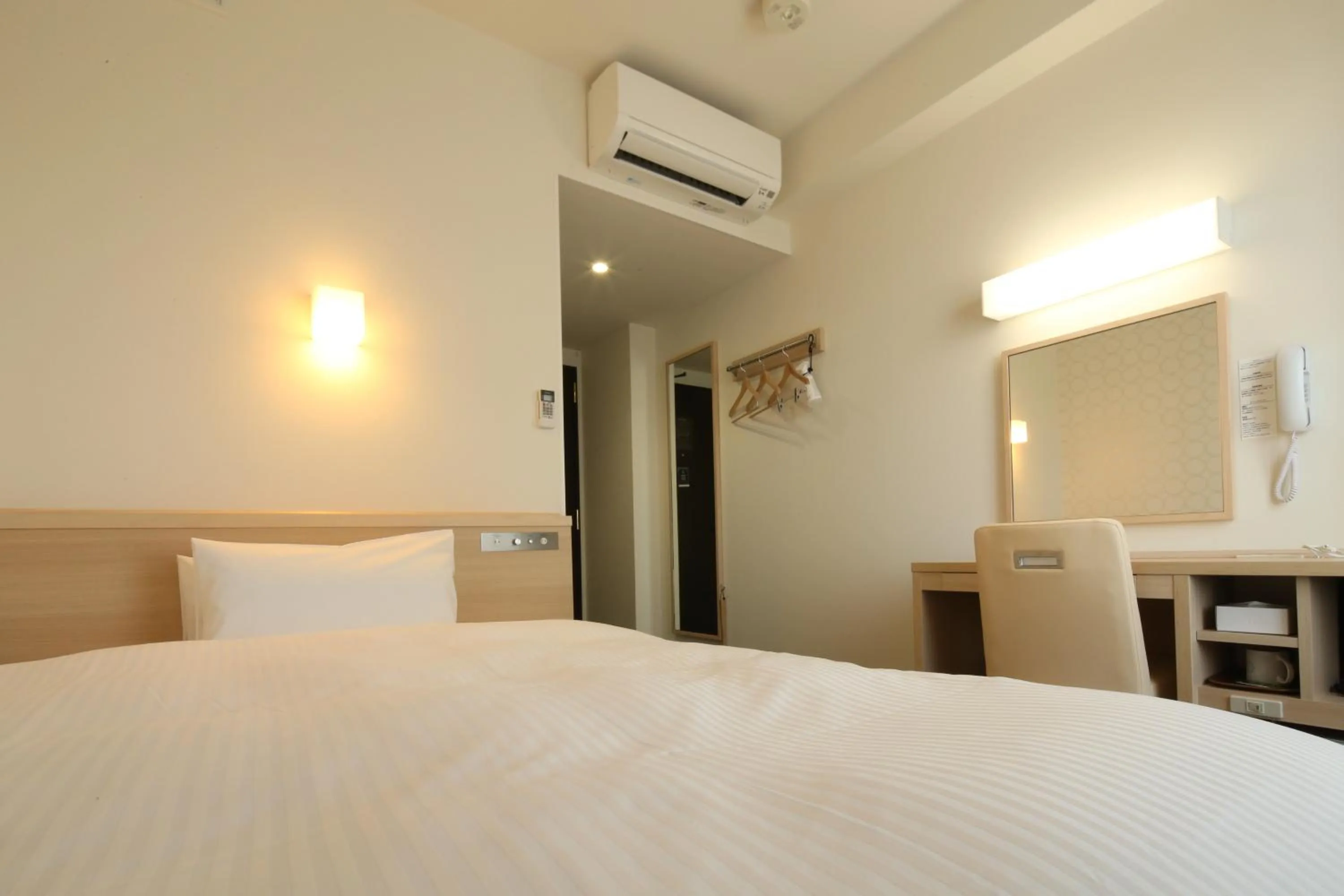 Photo of the whole room, Bed in AB Hotel Yukuhashi