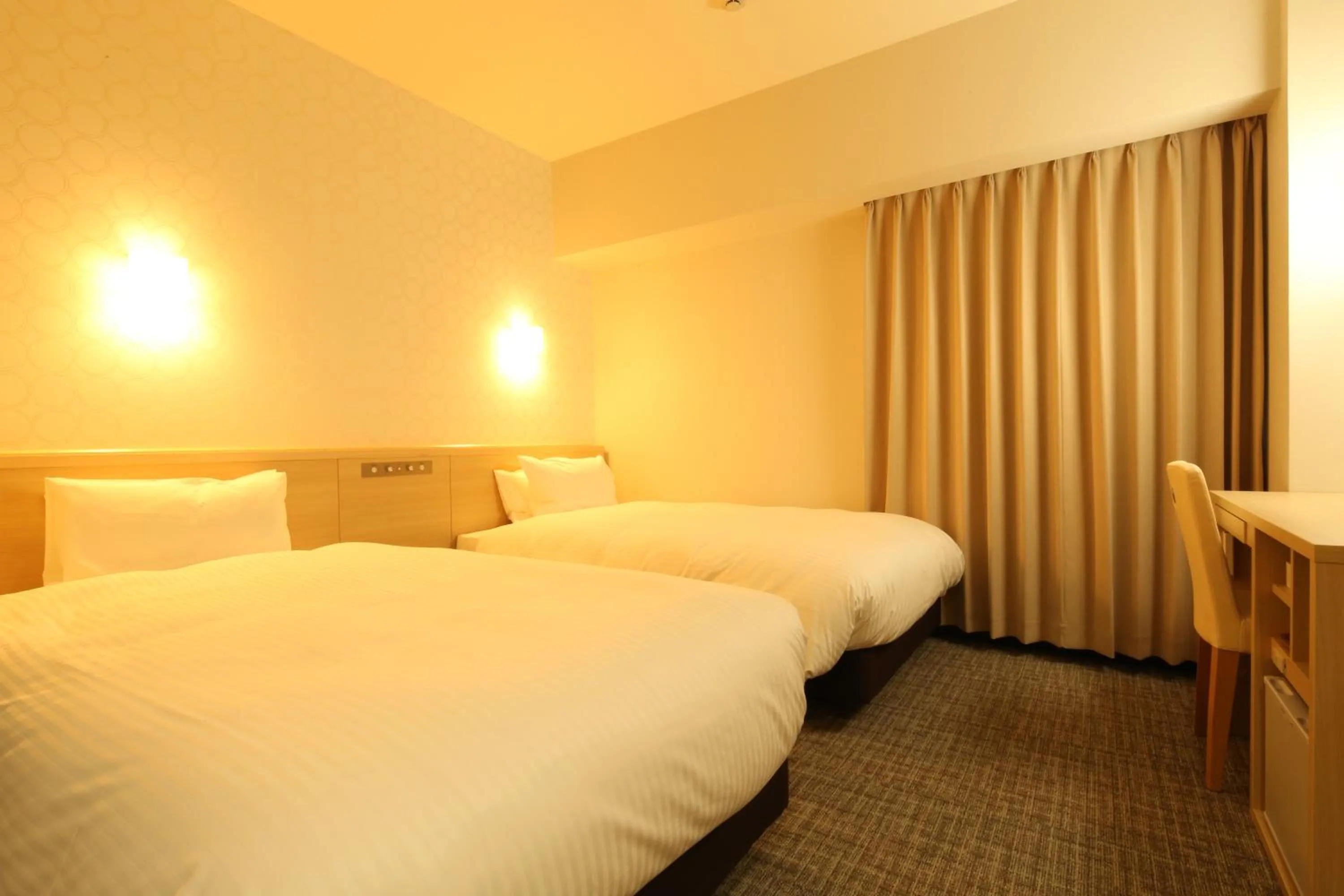 Photo of the whole room, Bed in AB Hotel Yukuhashi