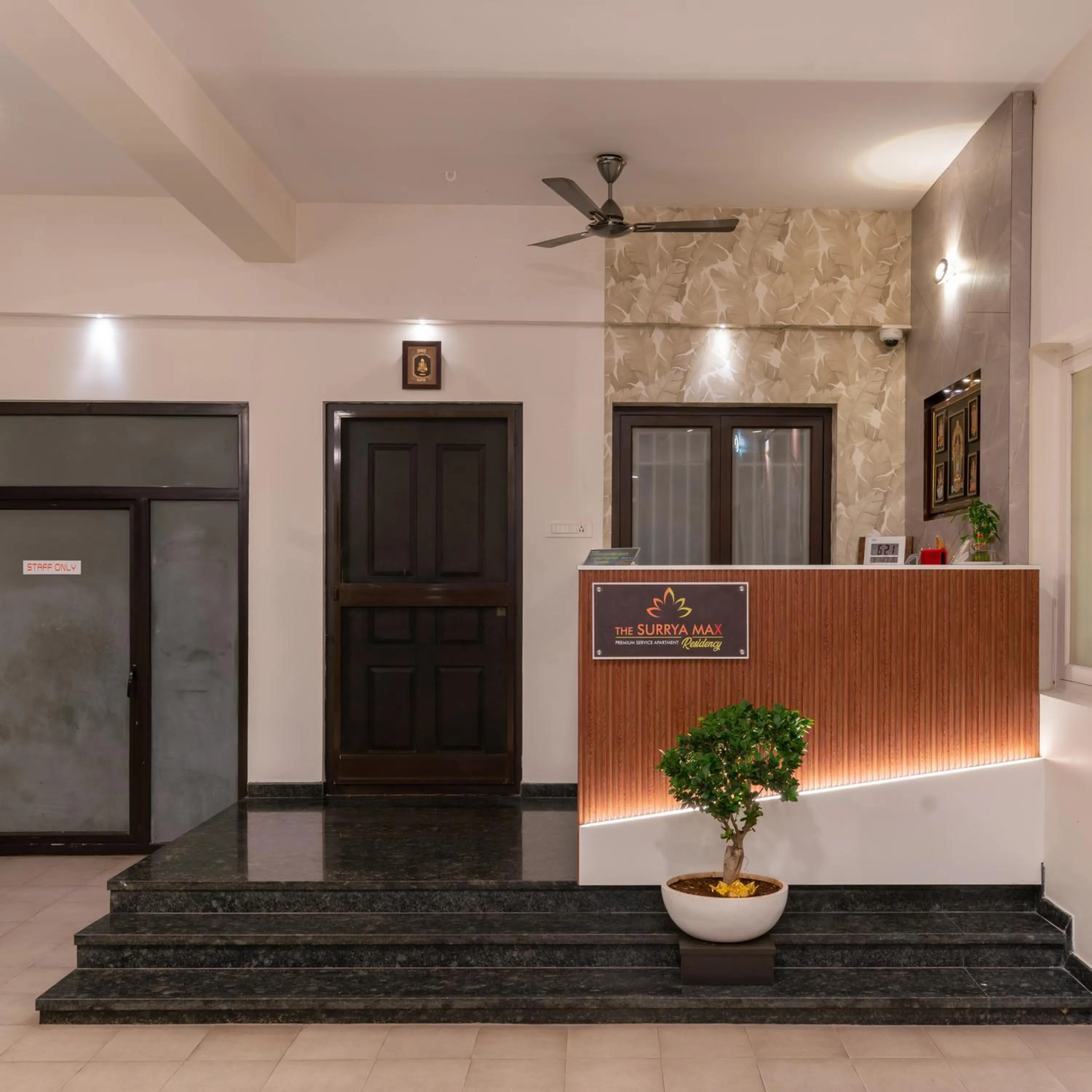 Lobby or reception in THE SURRYA MAX RESIDENCY