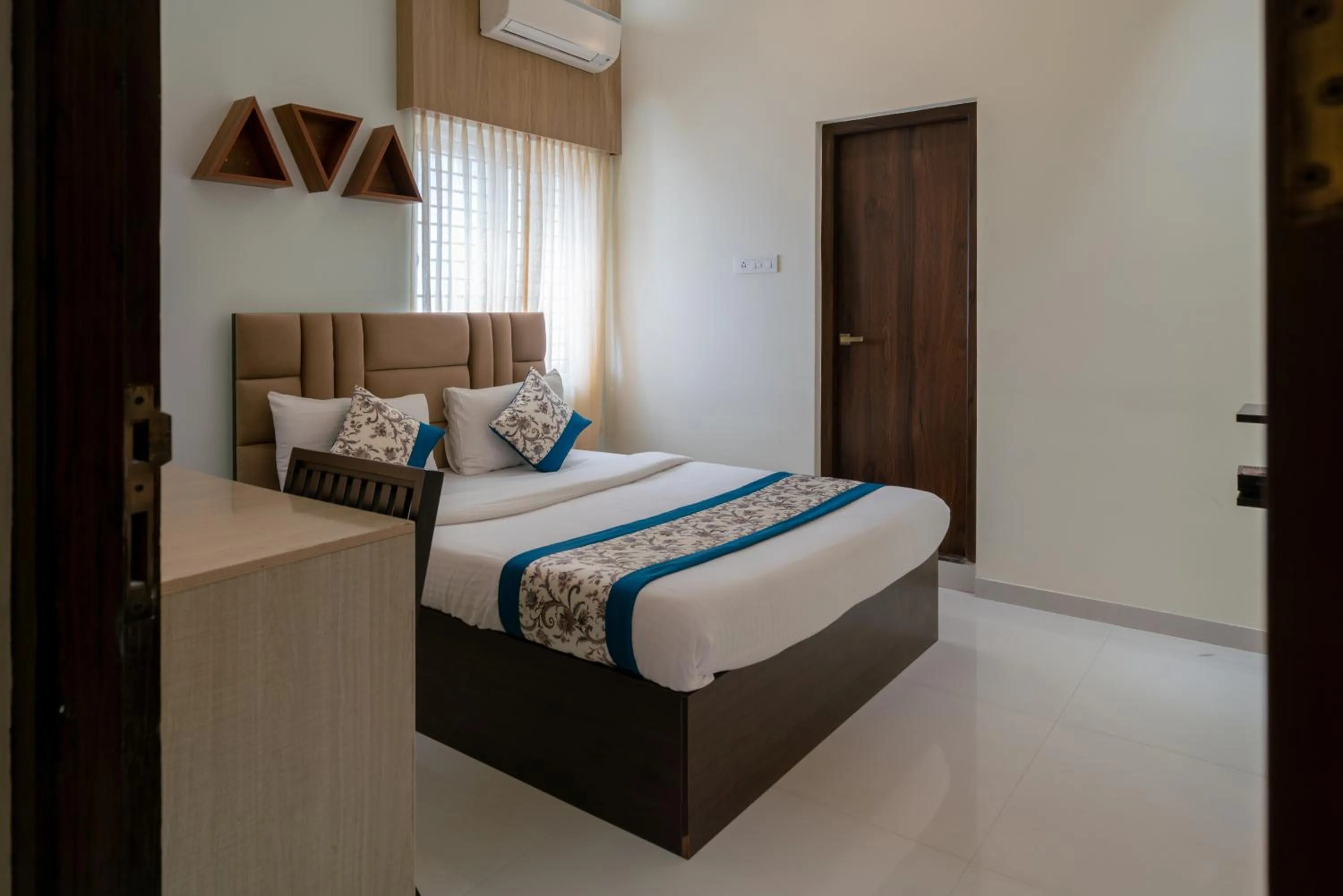 Bedroom, Bed in THE SURRYA MAX RESIDENCY