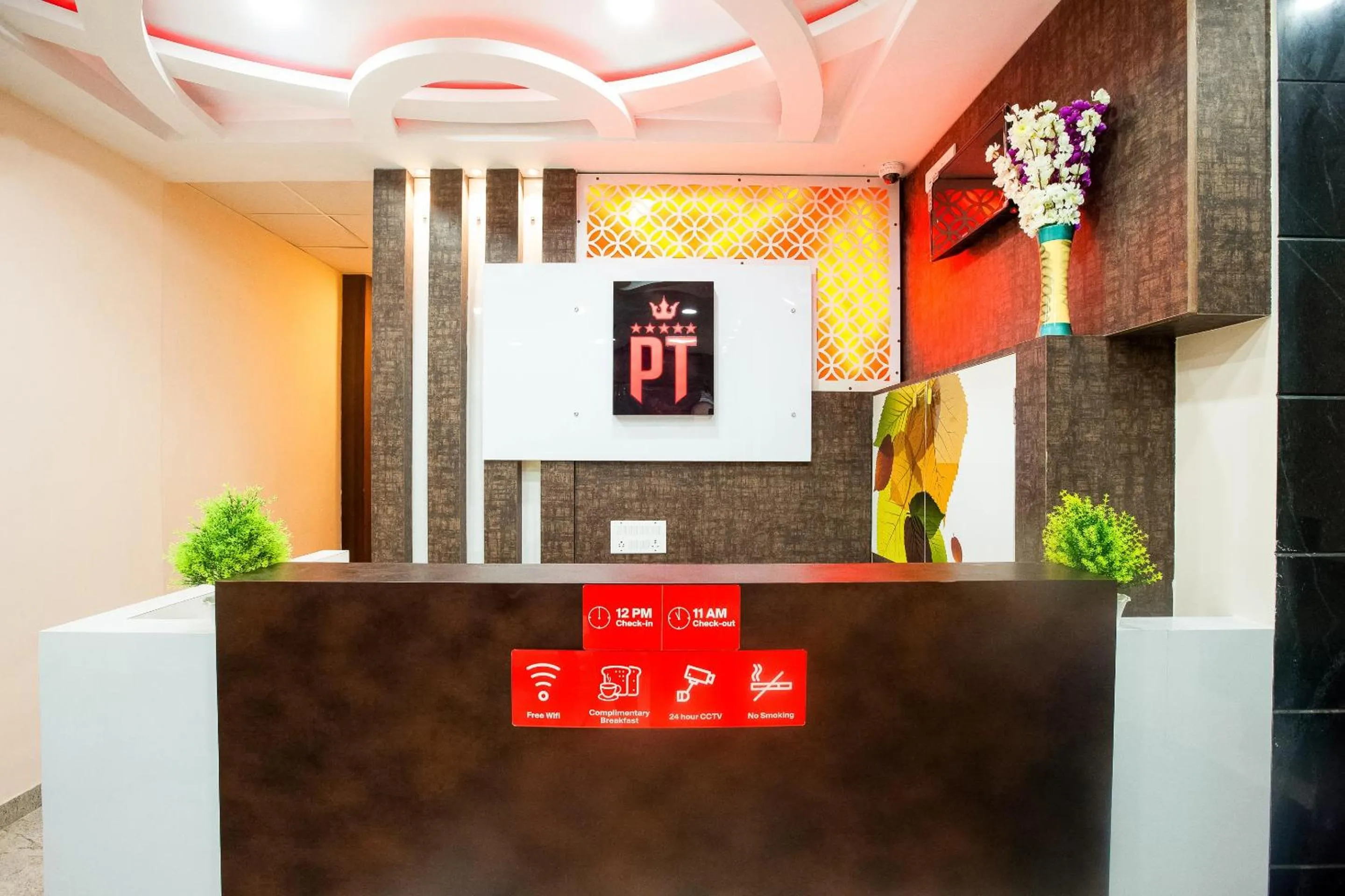 Lobby or reception in Hotel Park Tower