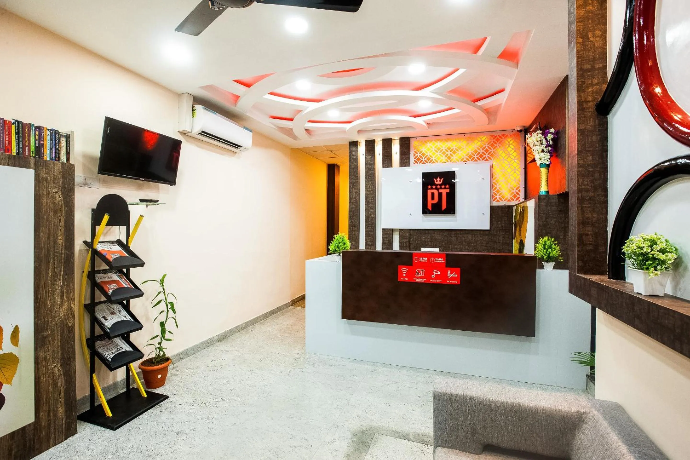 Lobby or reception in Hotel Park Tower