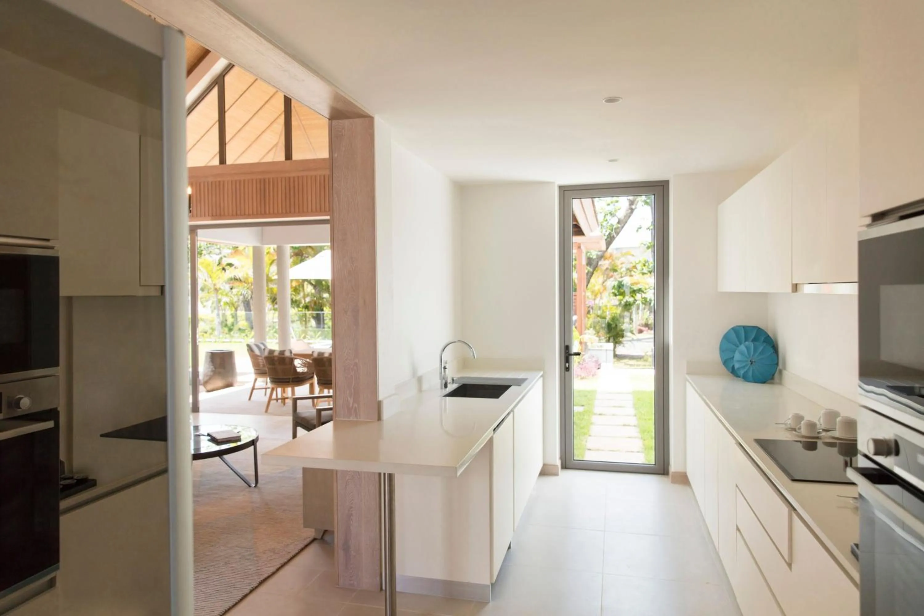 kitchen in Anantara Iko Mauritius Resort & Villas