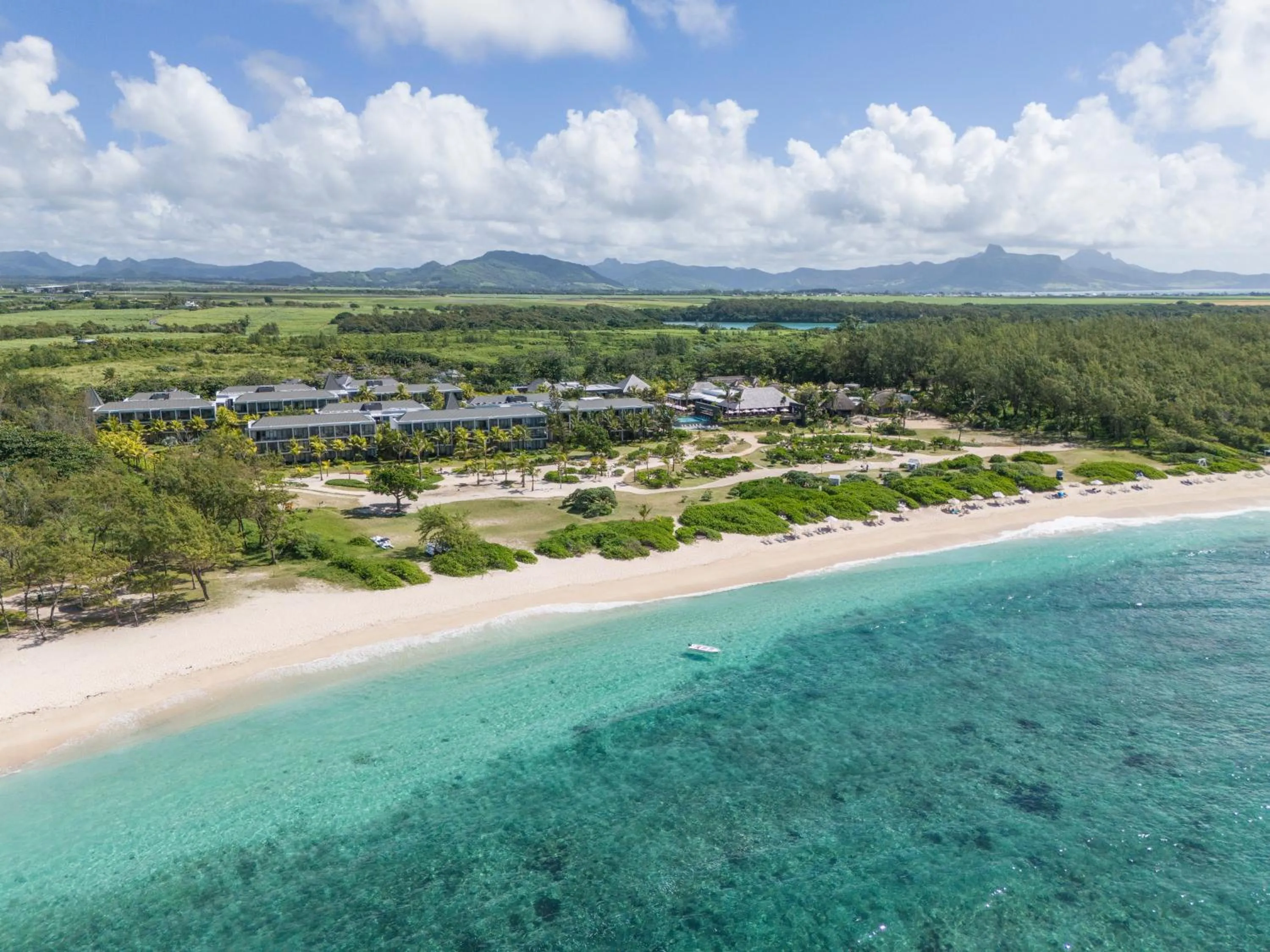 Bird's eye view in Anantara Iko Mauritius Resort & Villas
