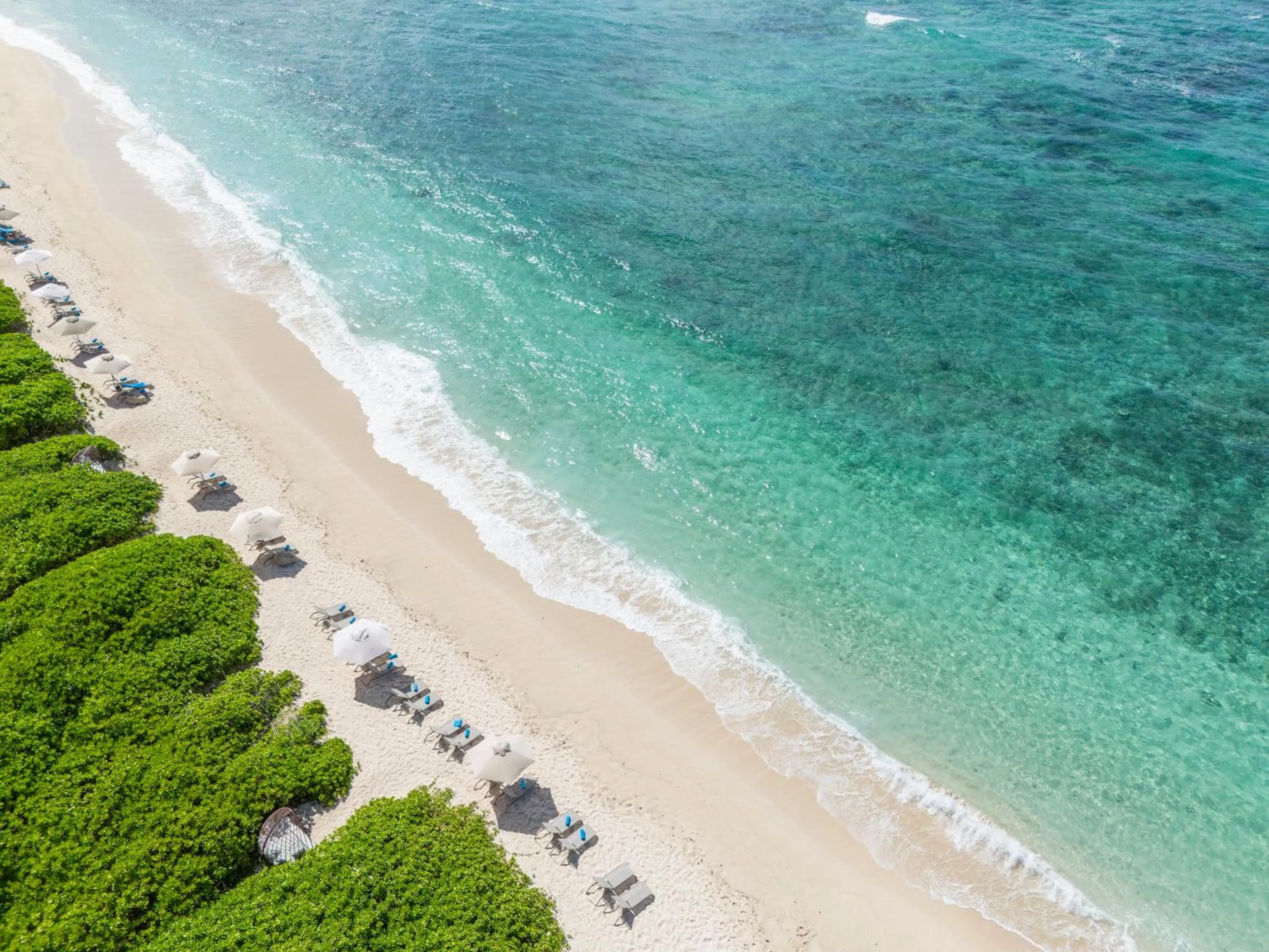 Bird's eye view in Anantara Iko Mauritius Resort & Villas