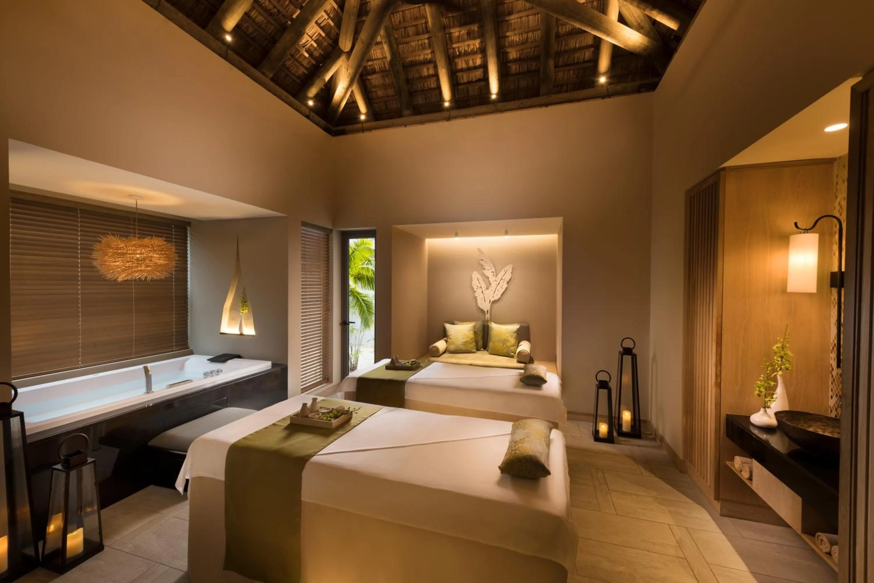 Massage, Bed in Anantara Iko Mauritius Resort & Villas