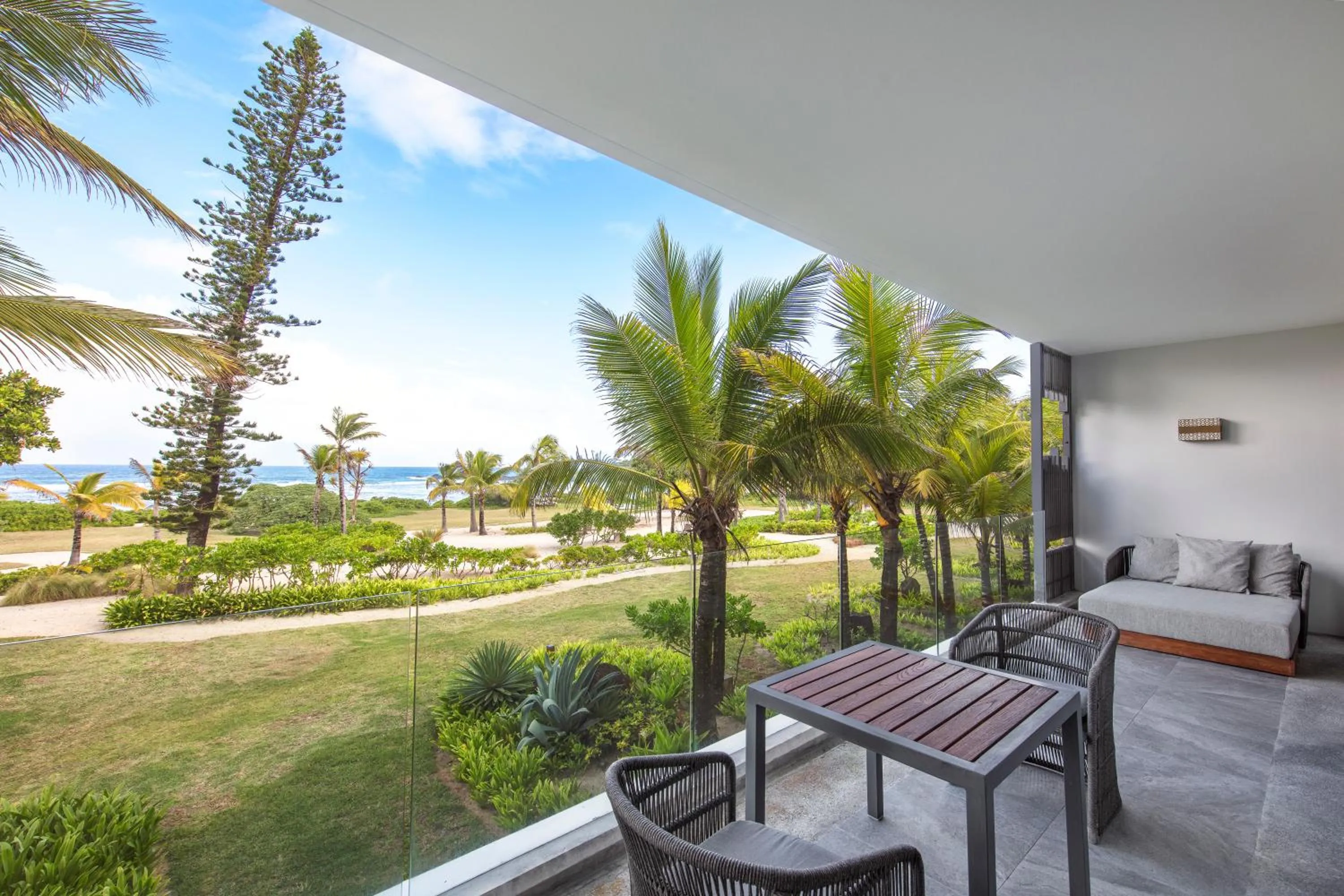 Balcony/Terrace in Anantara Iko Mauritius Resort & Villas