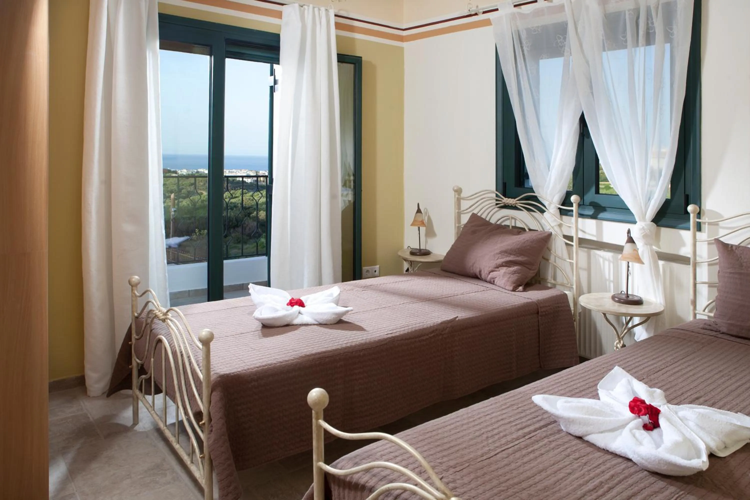 Bedroom, Bed in Pandora Villas