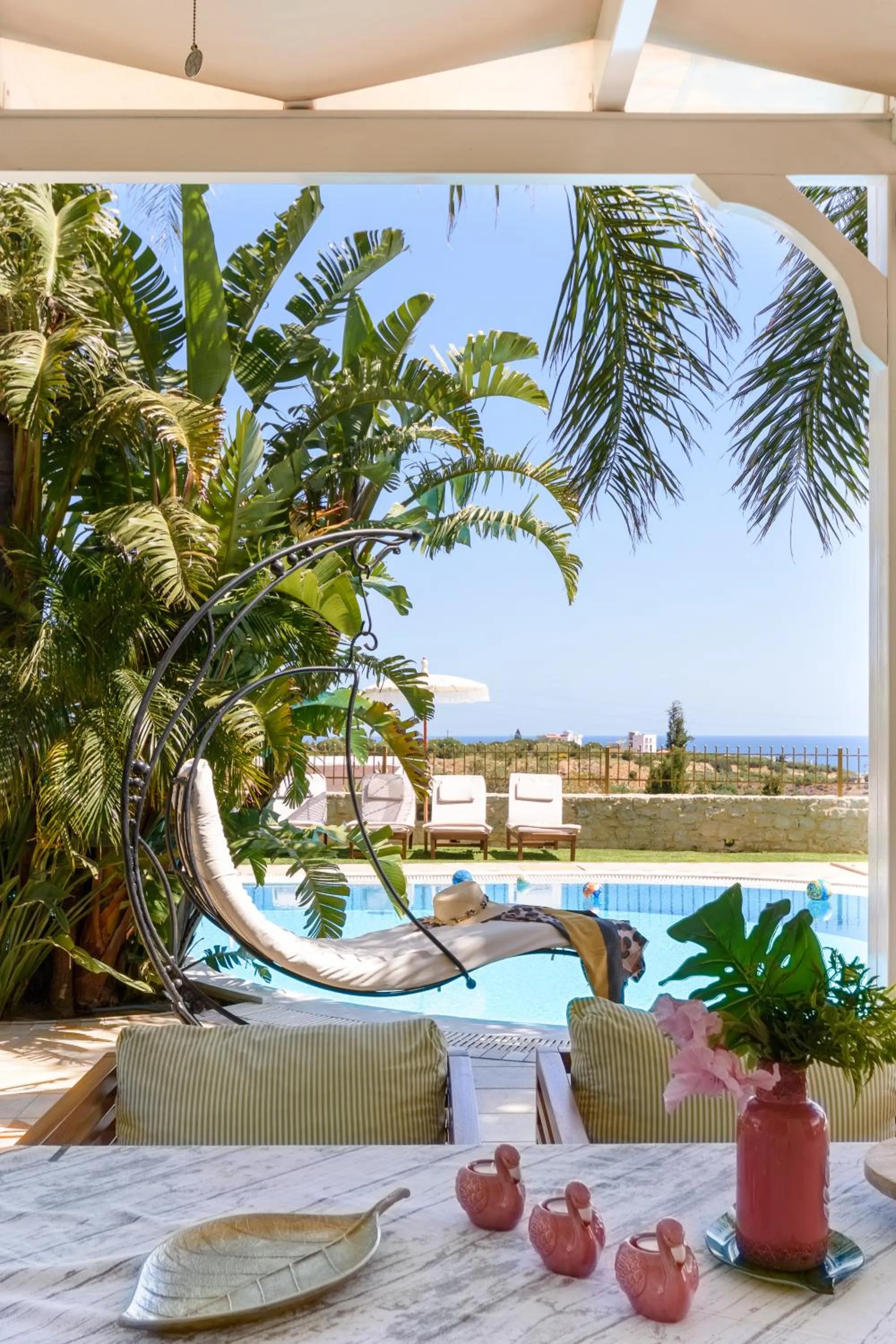 View (from property/room) in Pandora Villas