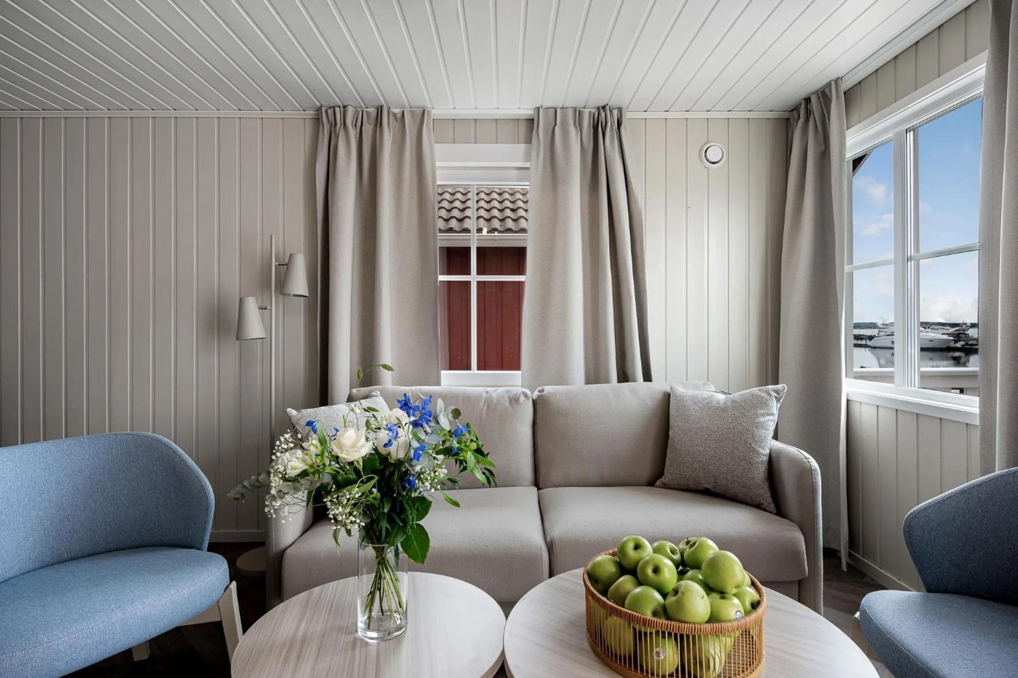 Living room in Tanumstrand SPA & Resort Stugor