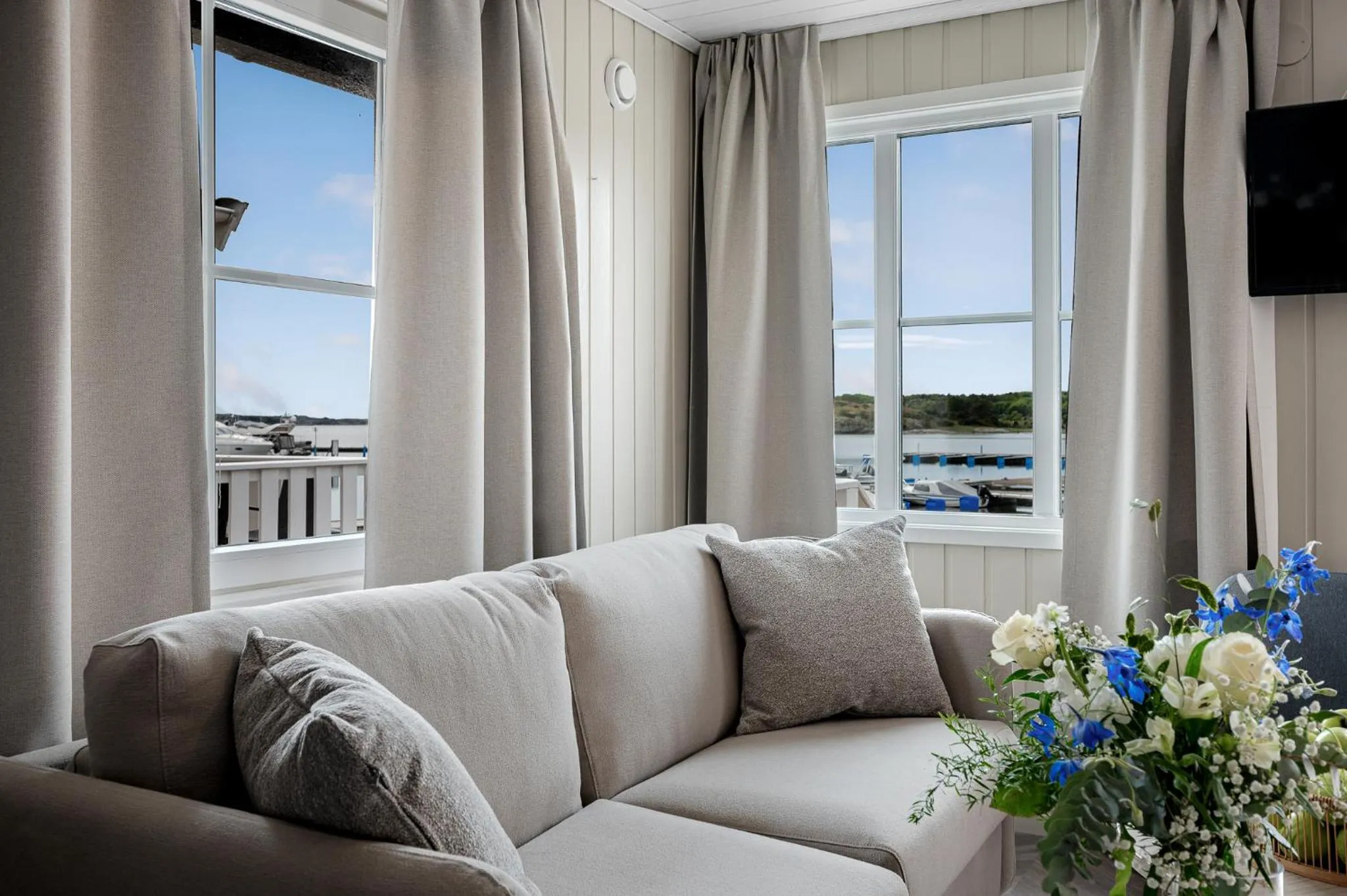 Living room in Tanumstrand SPA & Resort Stugor