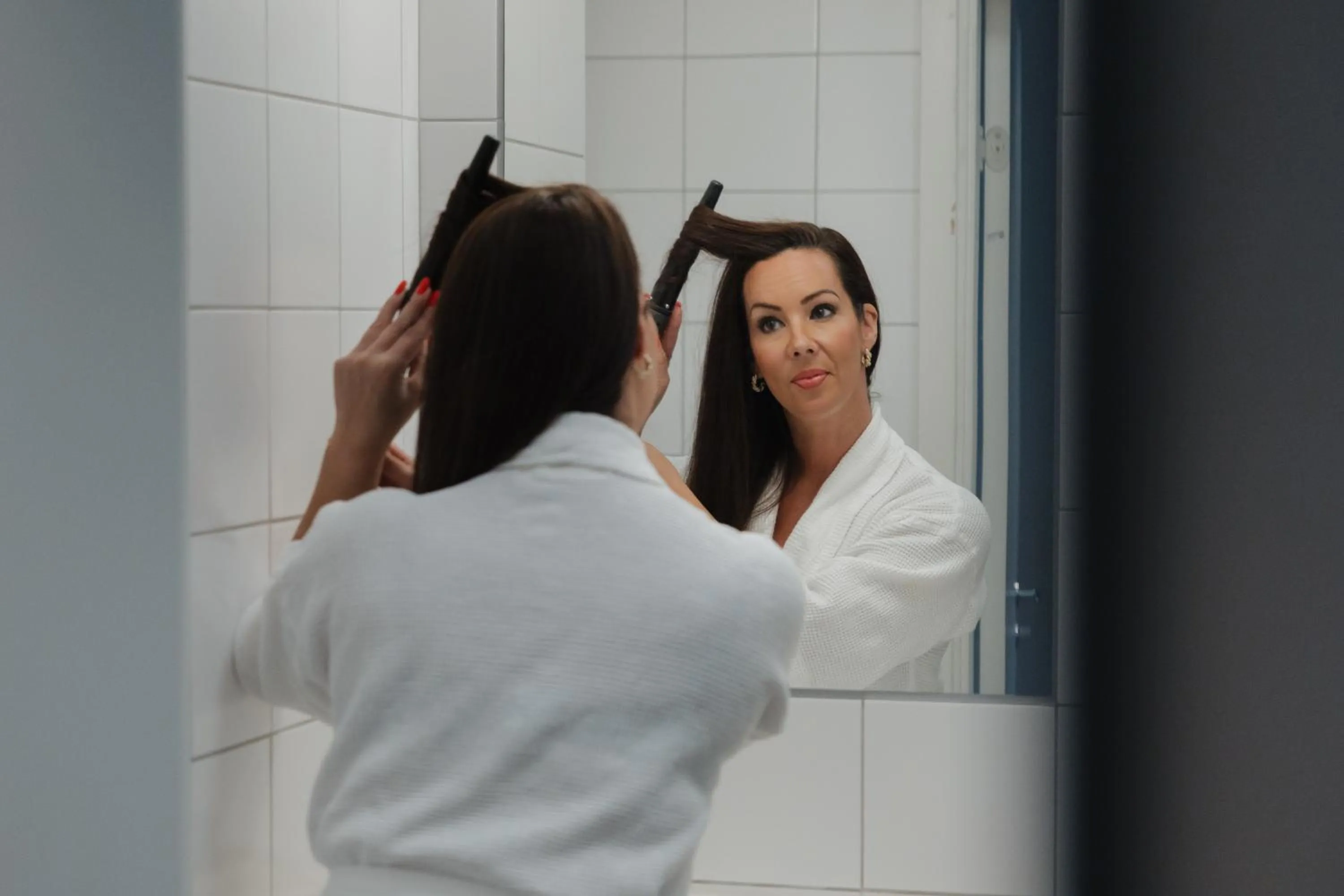 Bathroom in Tanumstrand SPA & Resort Stugor