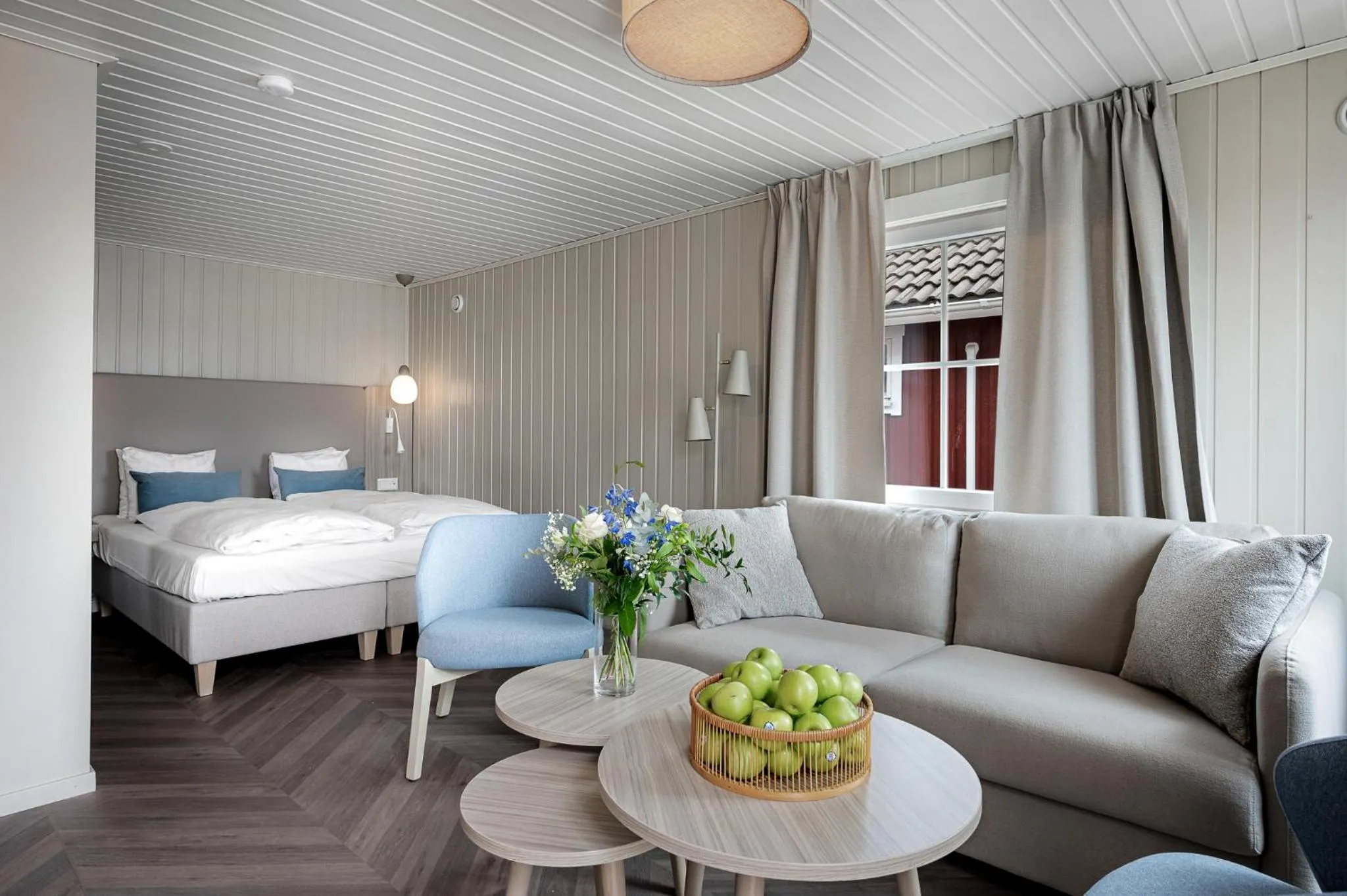 Photo of the whole room, Bed in Tanumstrand SPA & Resort Stugor