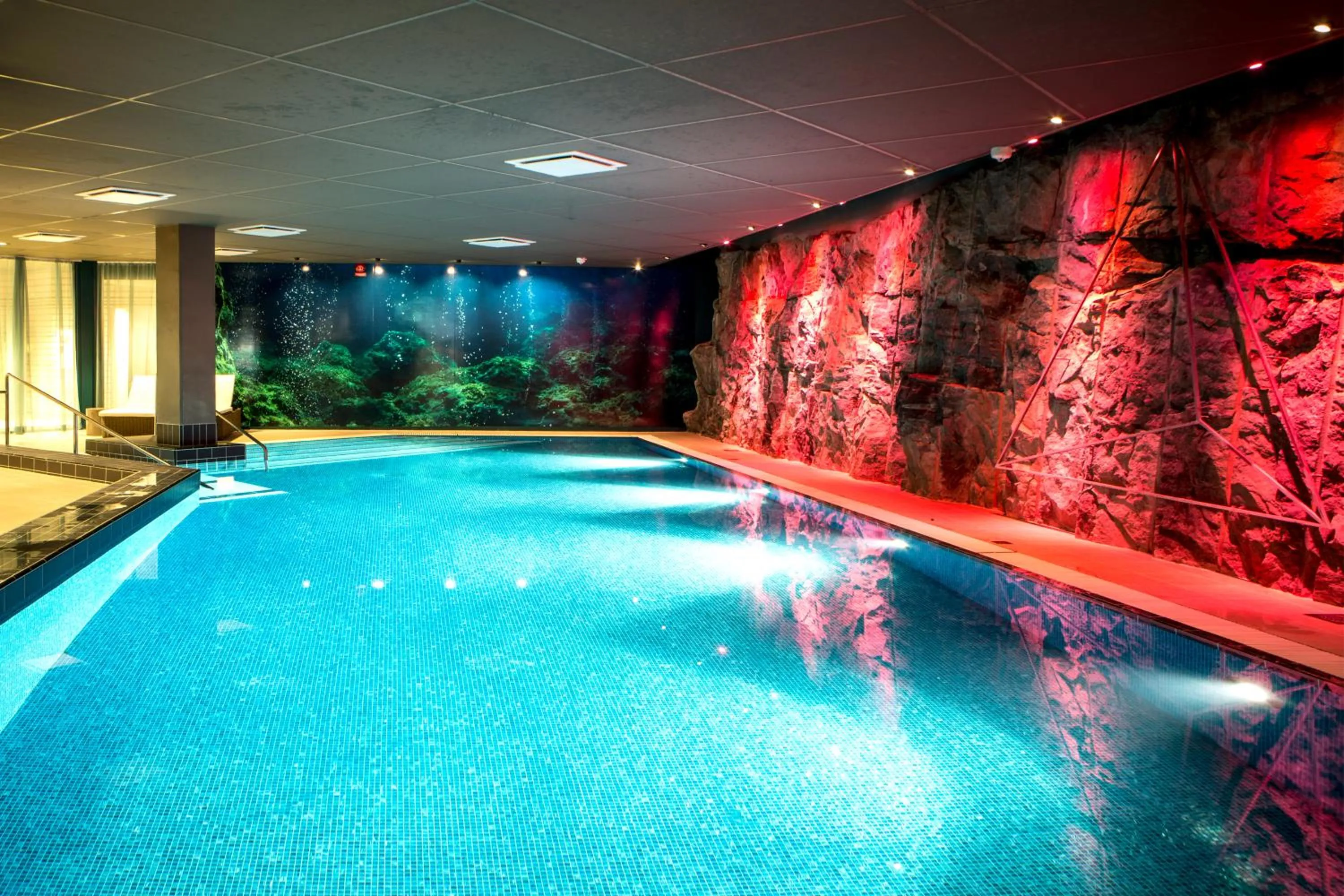 Pool view in Tanumstrand SPA & Resort Stugor