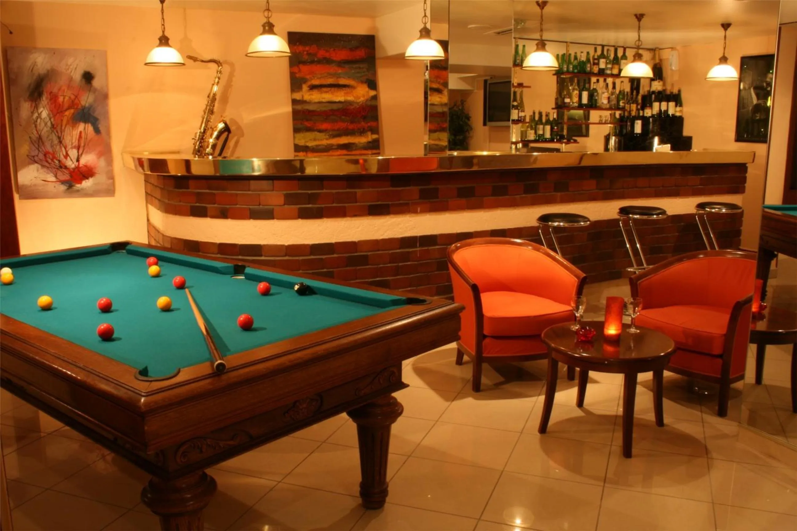Billiard in Le Grand Monarque