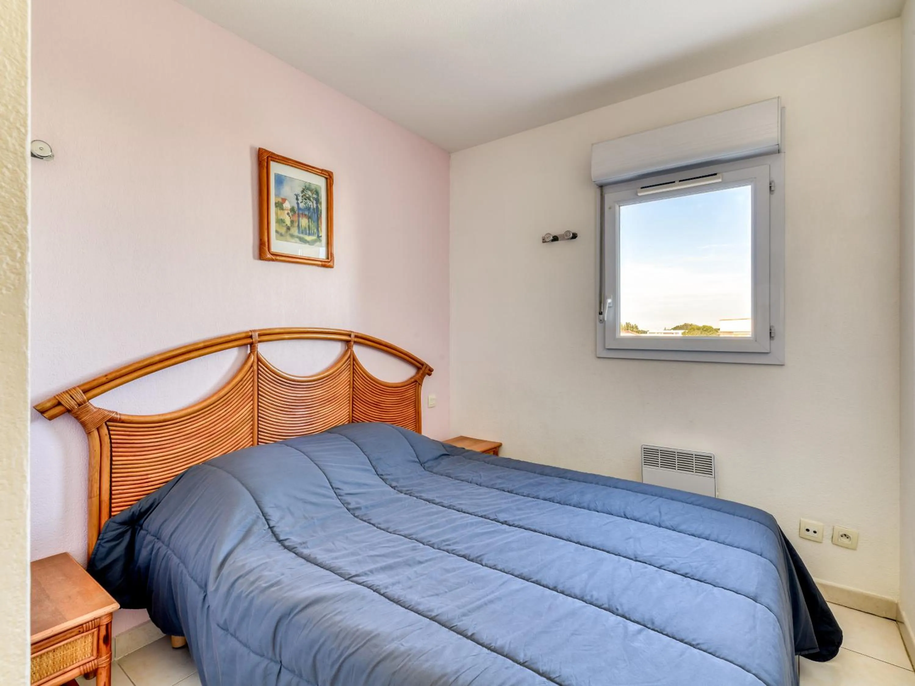 Bedroom, Bed in Vacancéole - Résidence Alizéa Beach