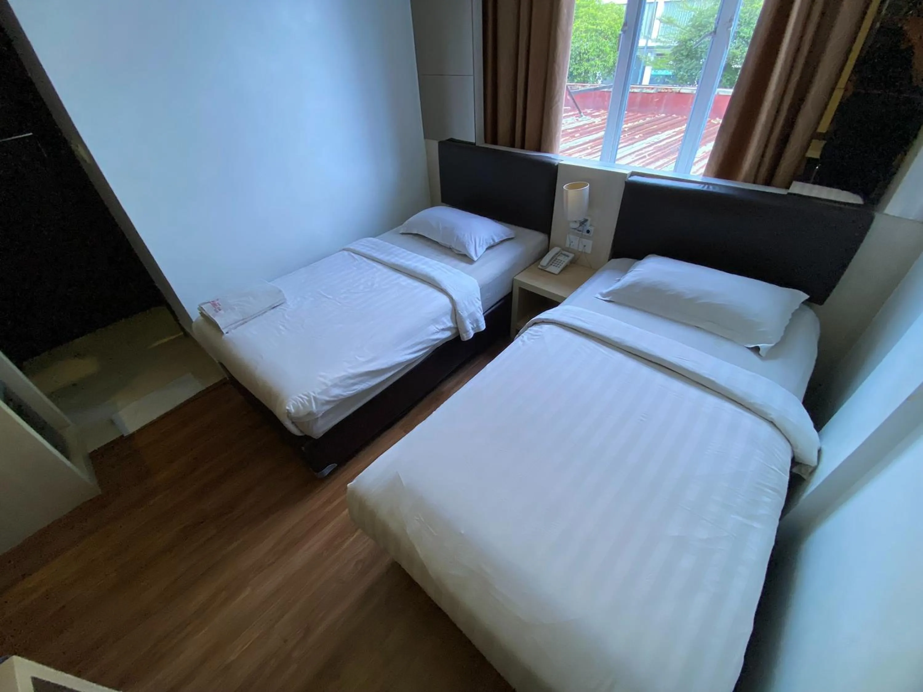 Bedroom, Bed in Lucky Star Hotel Near Harbour Bay Batam