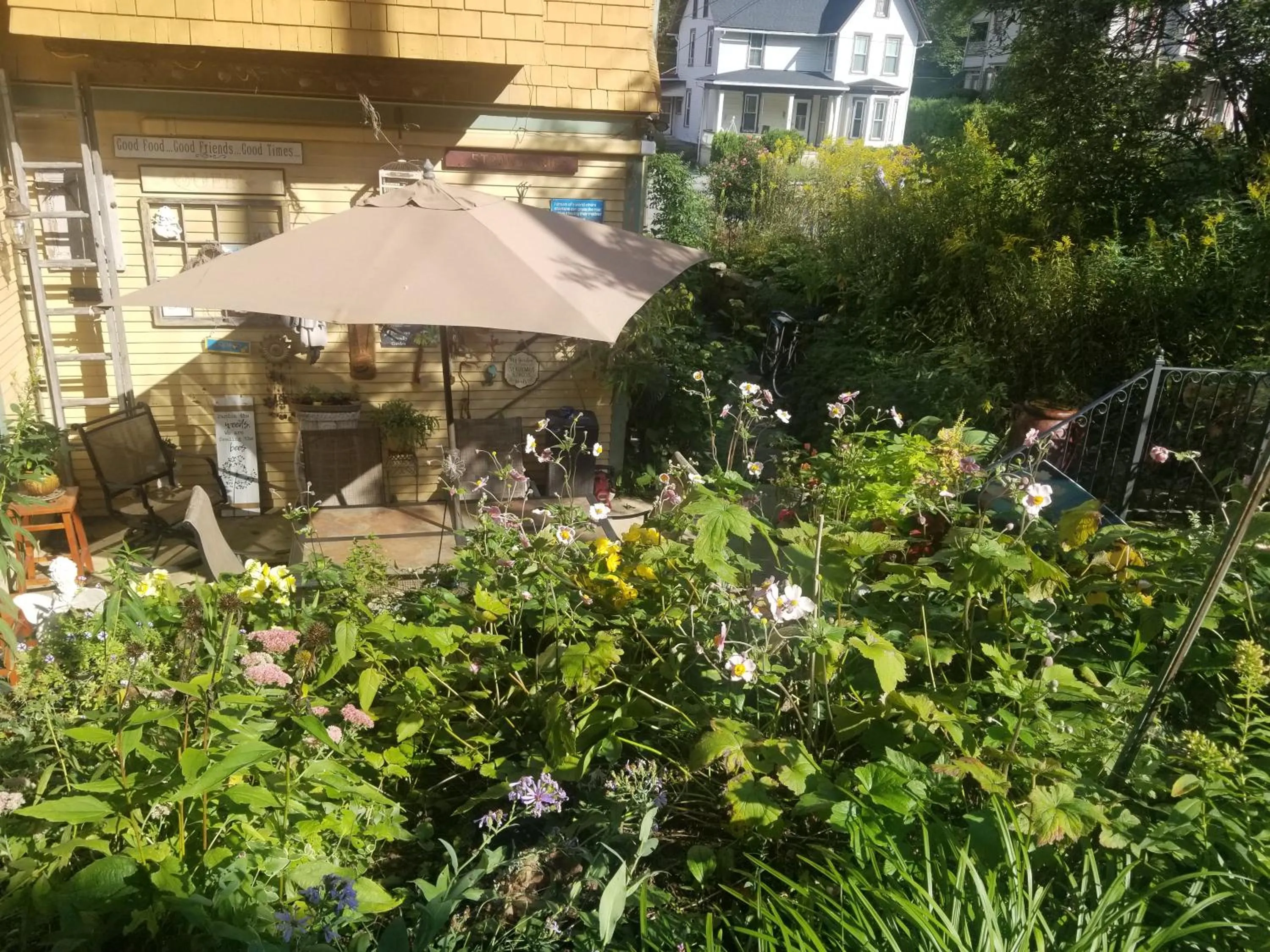 Patio in The Queen, A Victorian Bed & Breakfast