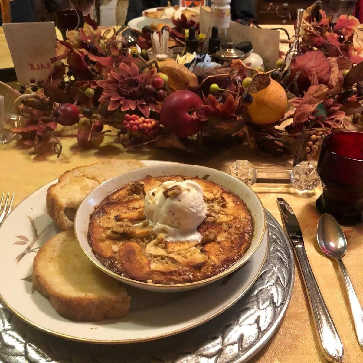 Food close-up in The Queen, A Victorian Bed & Breakfast