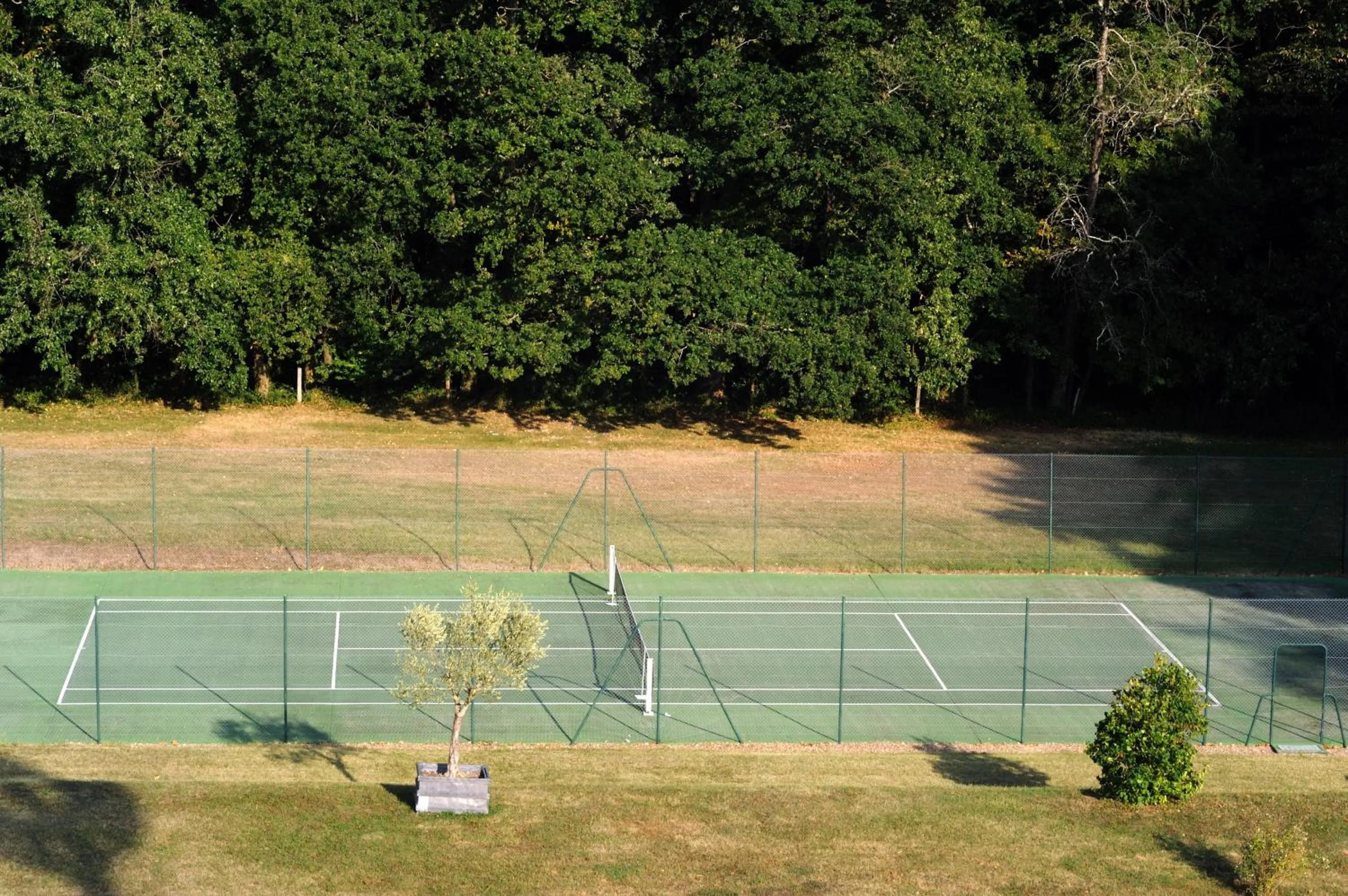 Tennis court in Château De La Bourdaisière