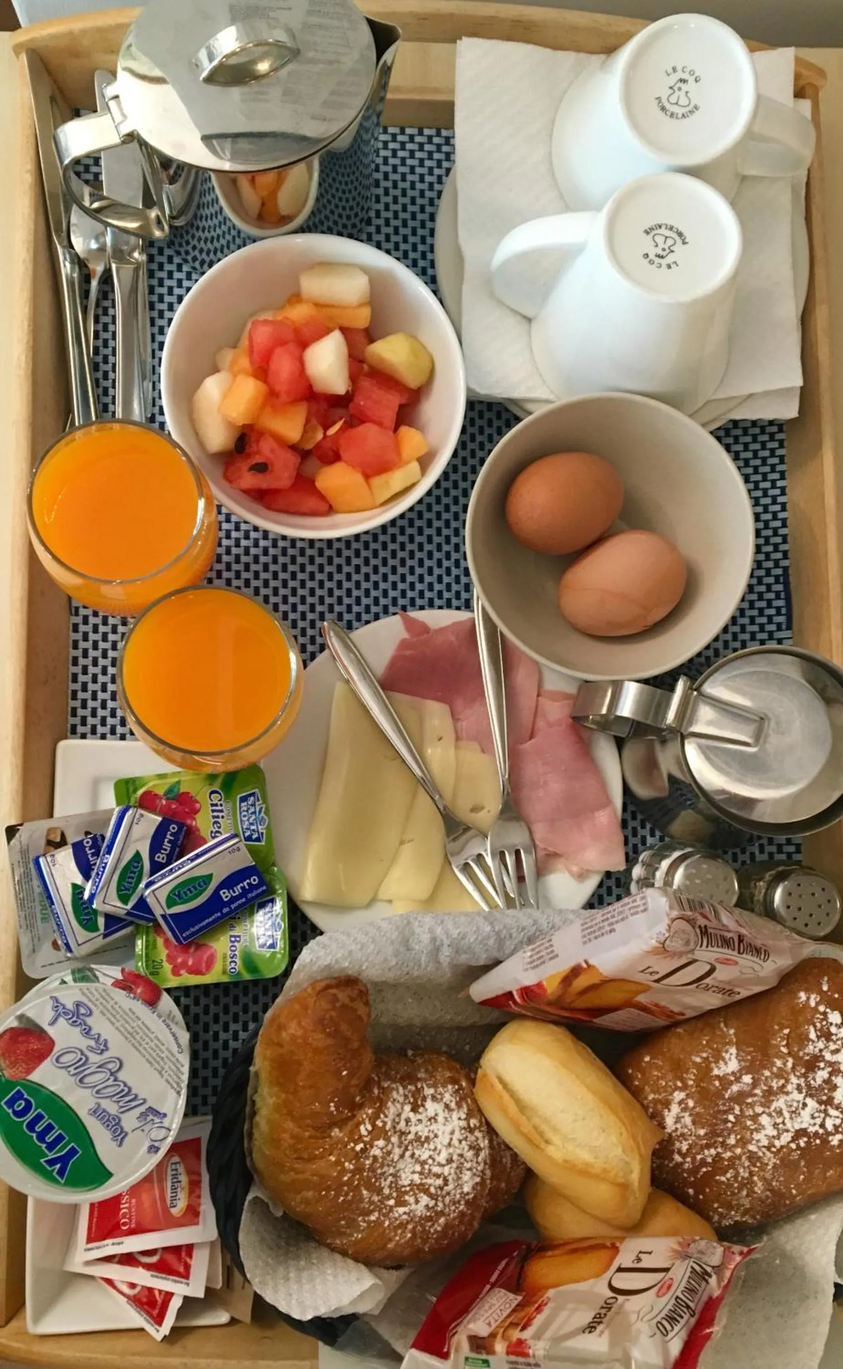 Breakfast in Hotel Villa Delle Palme in Positano