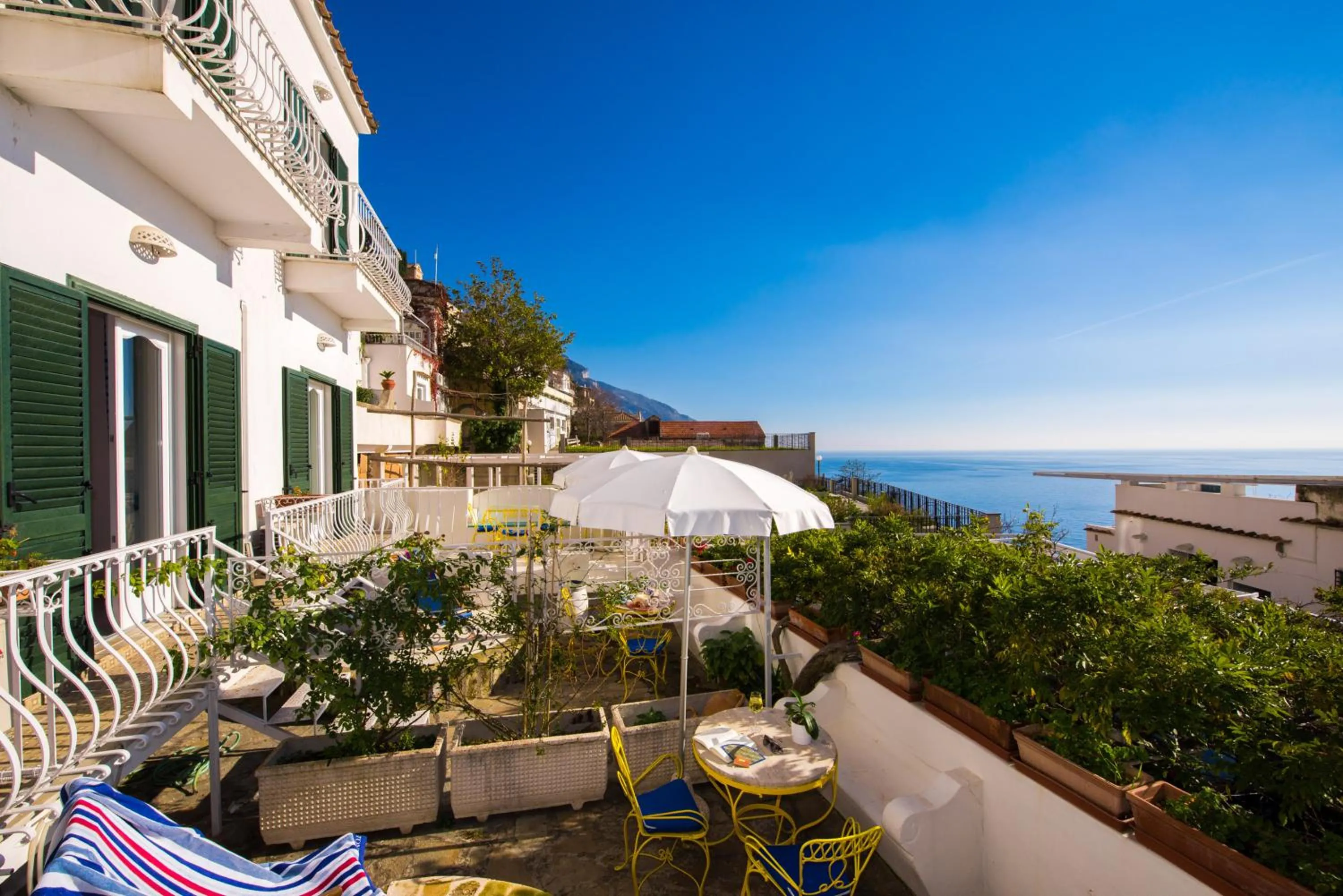 City view in Hotel Villa Delle Palme in Positano