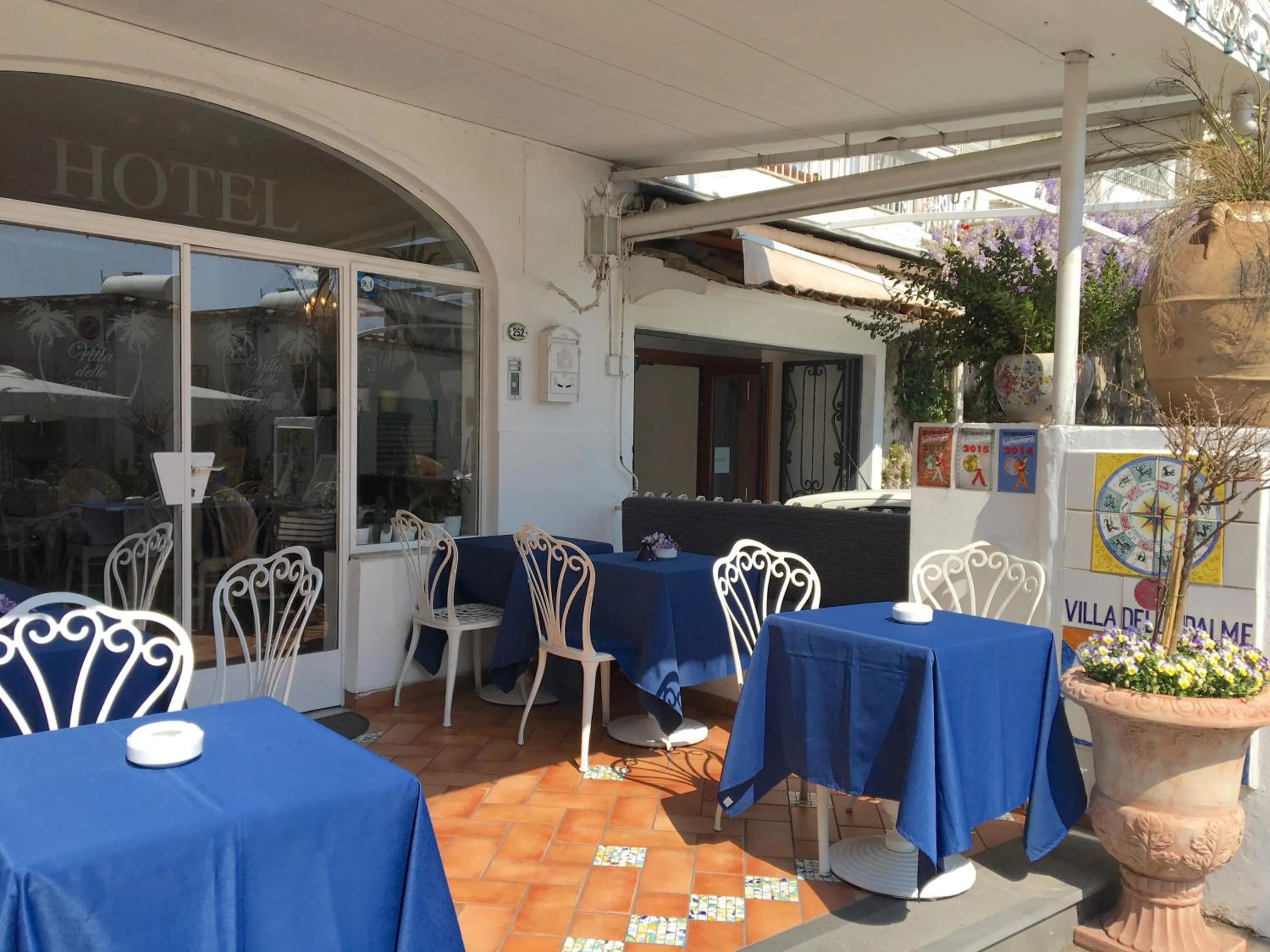 Property building in Hotel Villa Delle Palme in Positano