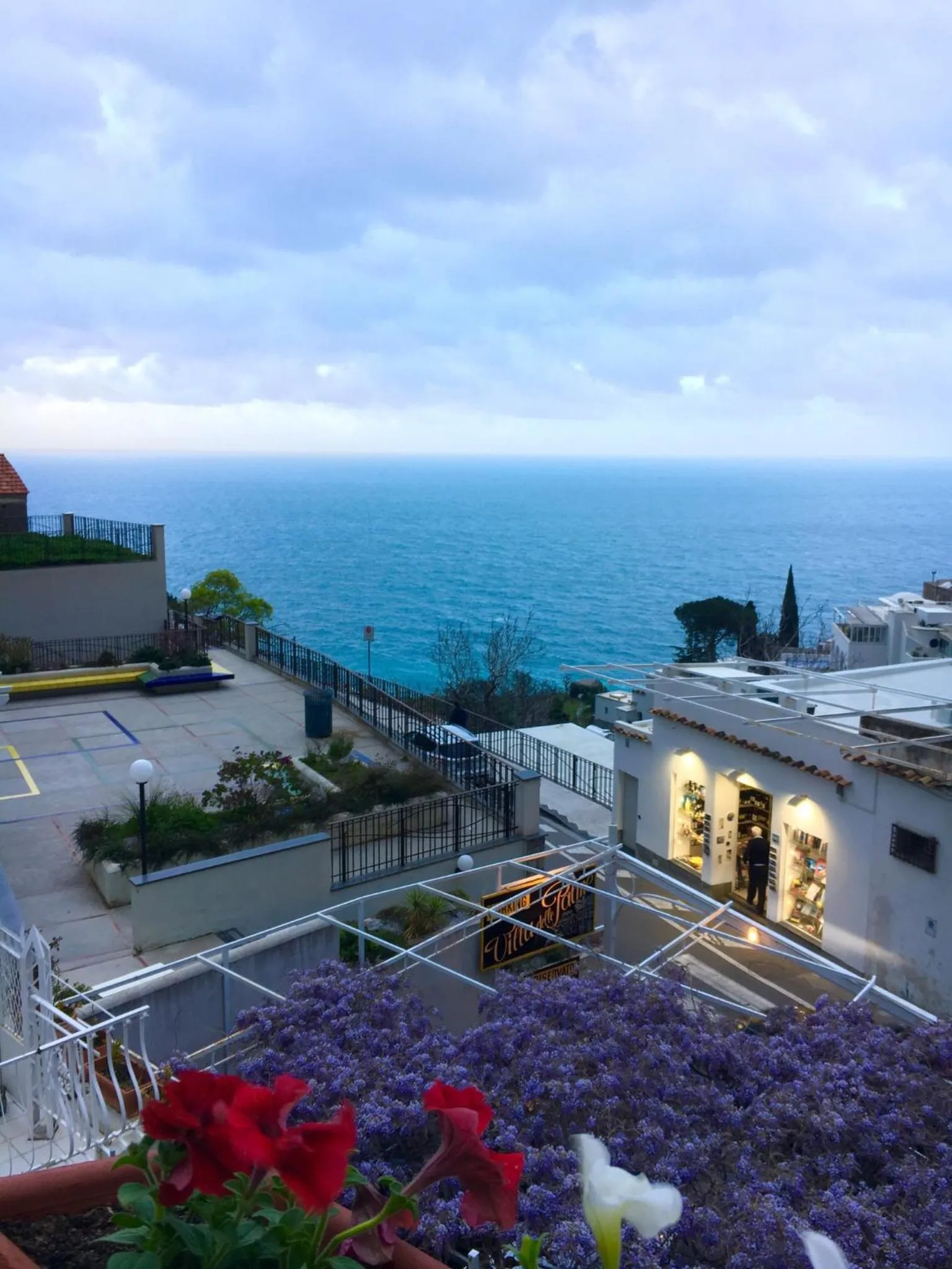 Sea view in Hotel Villa Delle Palme in Positano