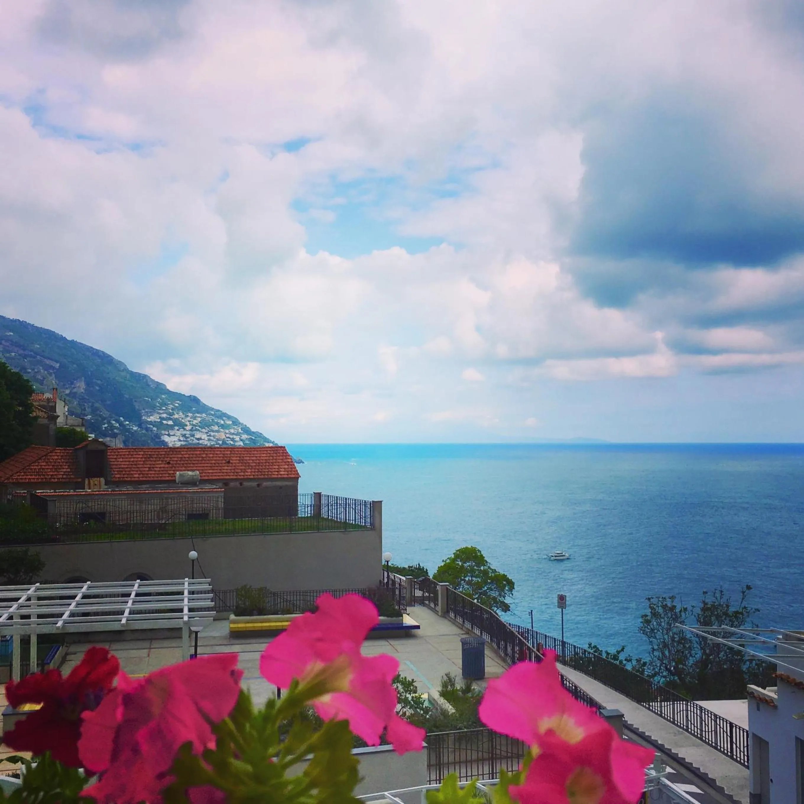 Sea view in Hotel Villa Delle Palme in Positano