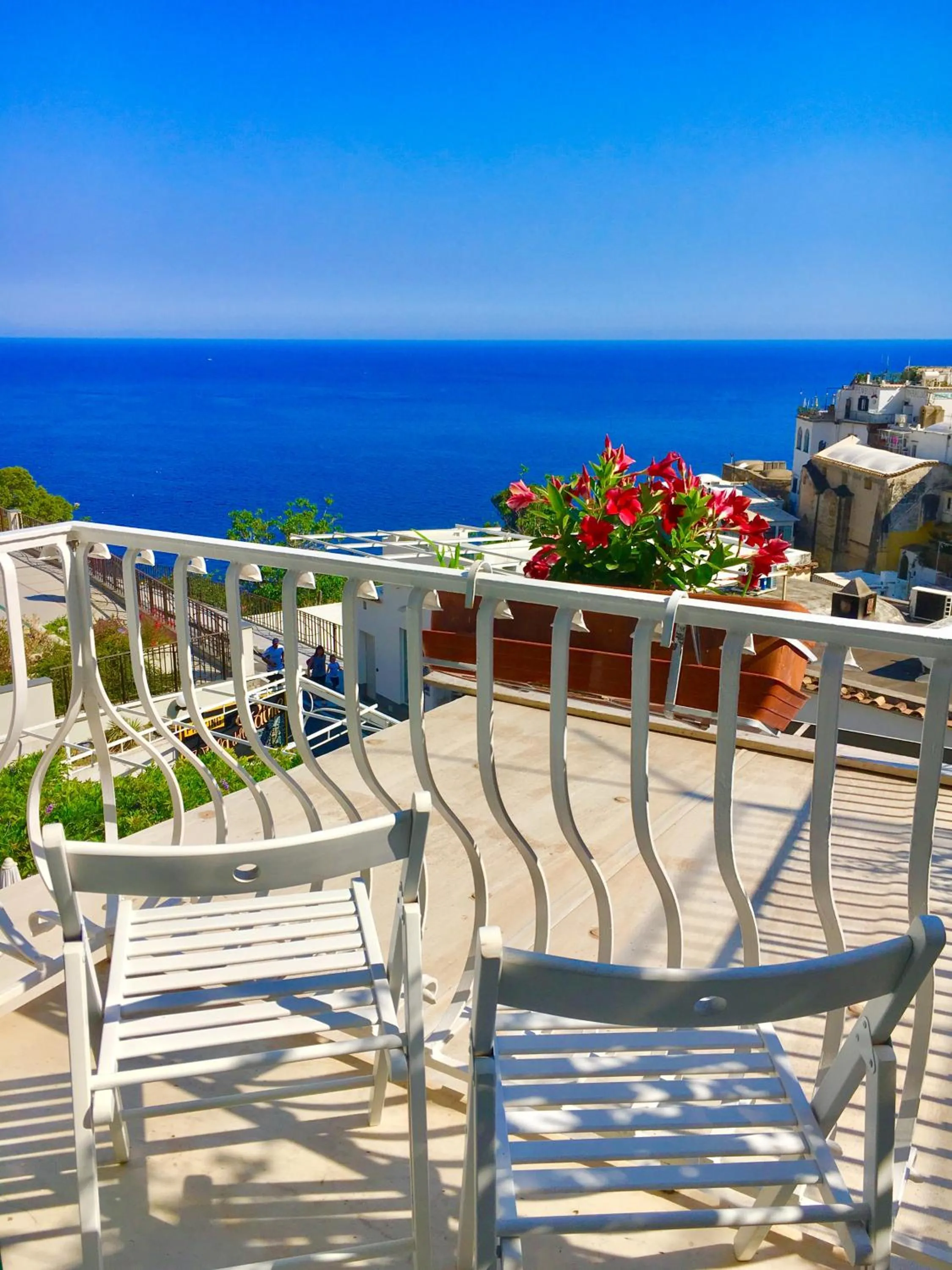 Sea view in Hotel Villa Delle Palme in Positano