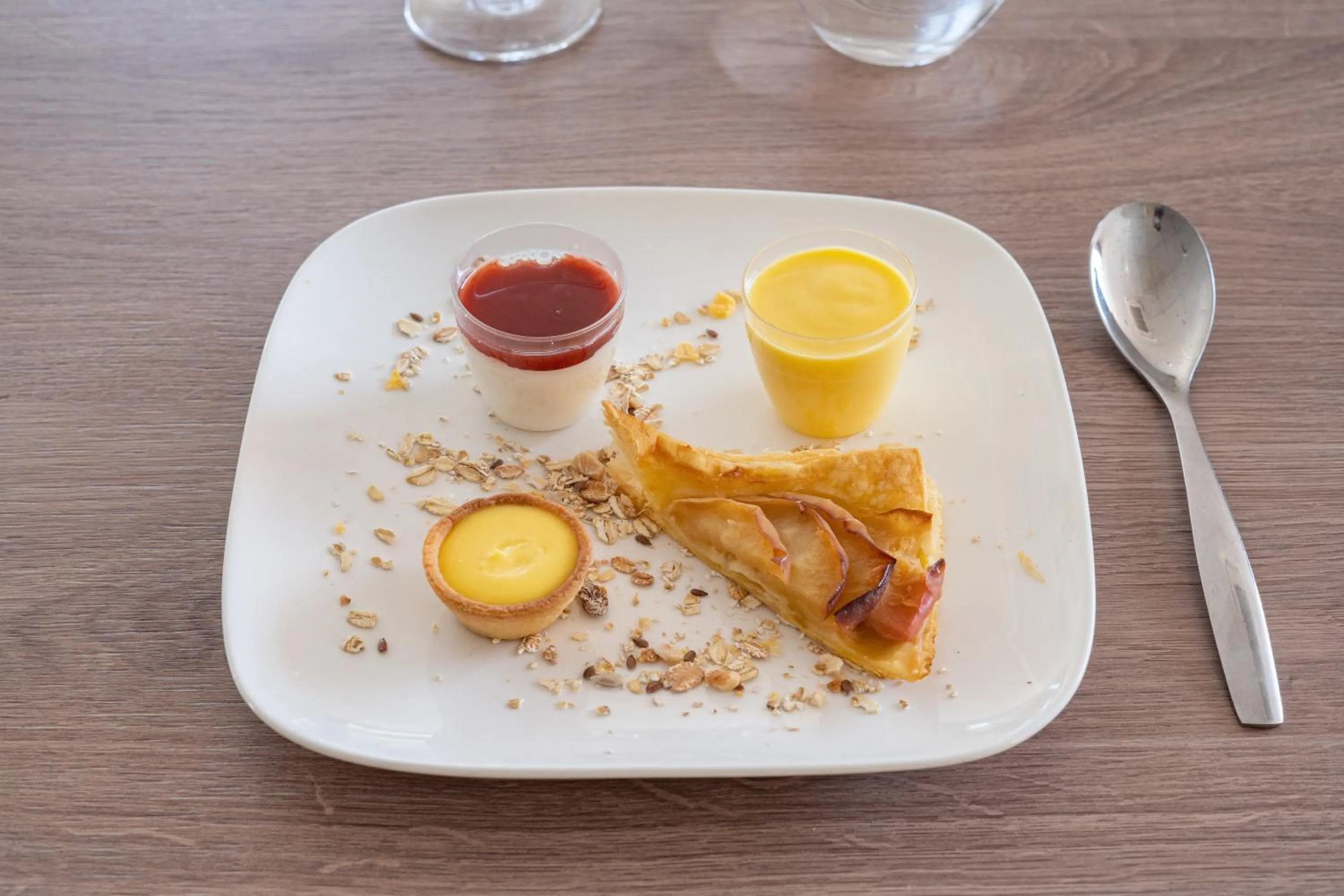 Lunch in Brit Hotel Angers Parc Expo - L'Acropole