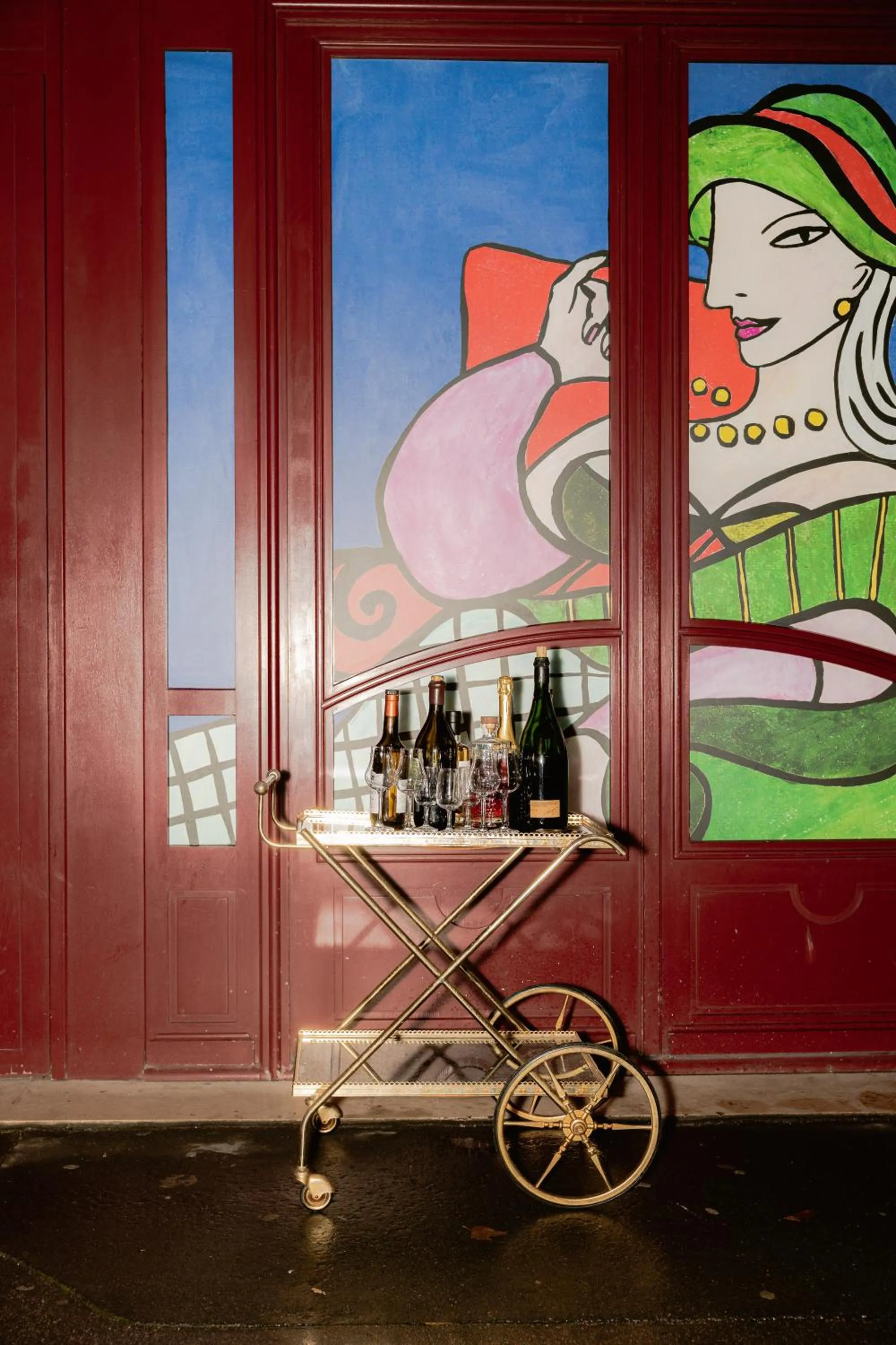 Dinner in Hotel Rochechouart, a Member of Design Hotels