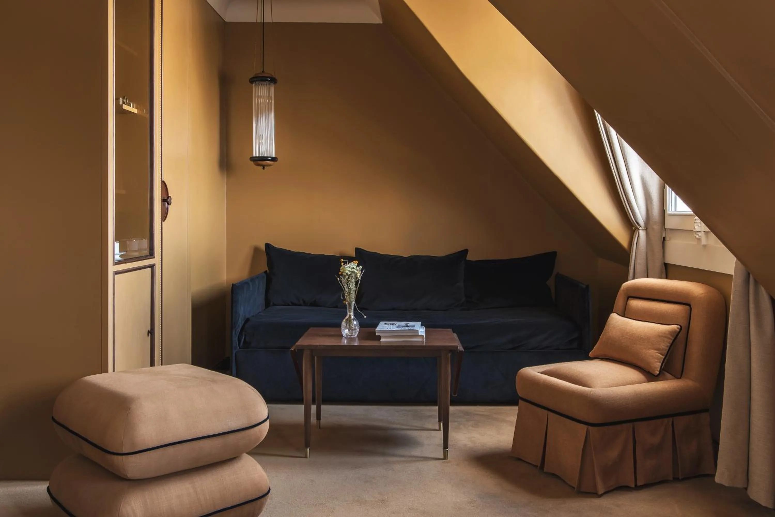 Bedroom in Hotel Rochechouart, a Member of Design Hotels