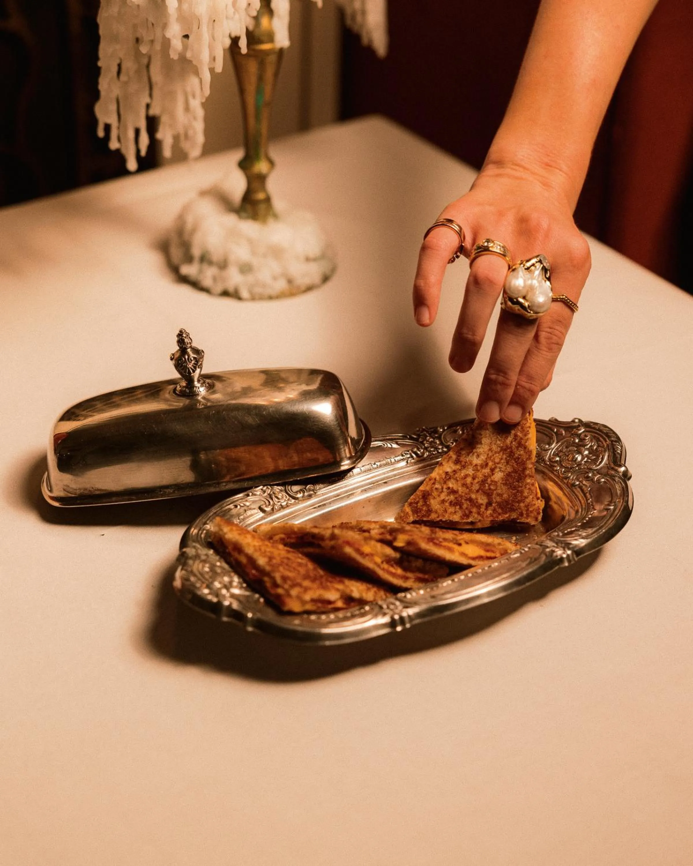 Dinner in Hotel Rochechouart, a Member of Design Hotels