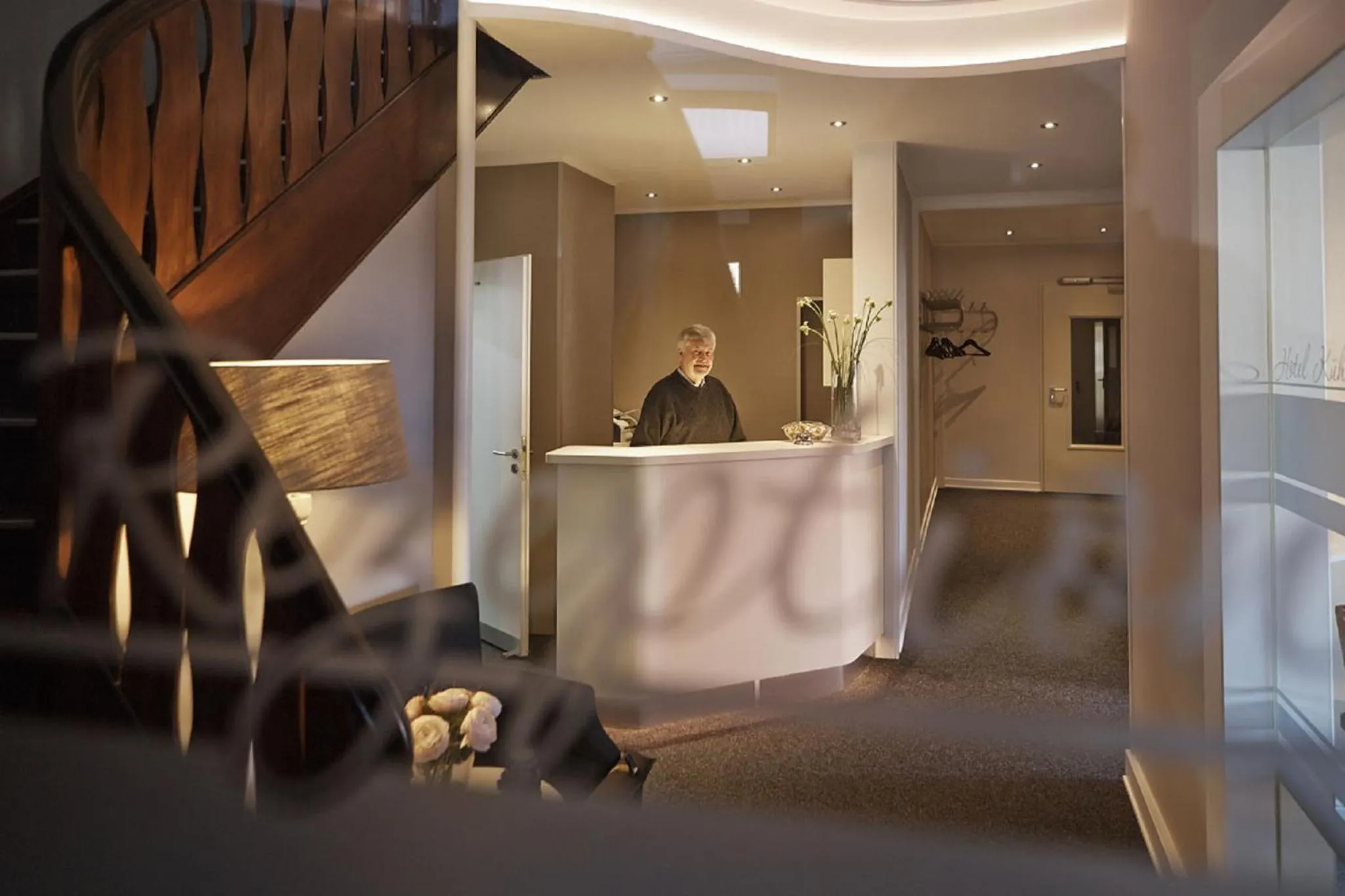 Lobby or reception in Hotel Kühl