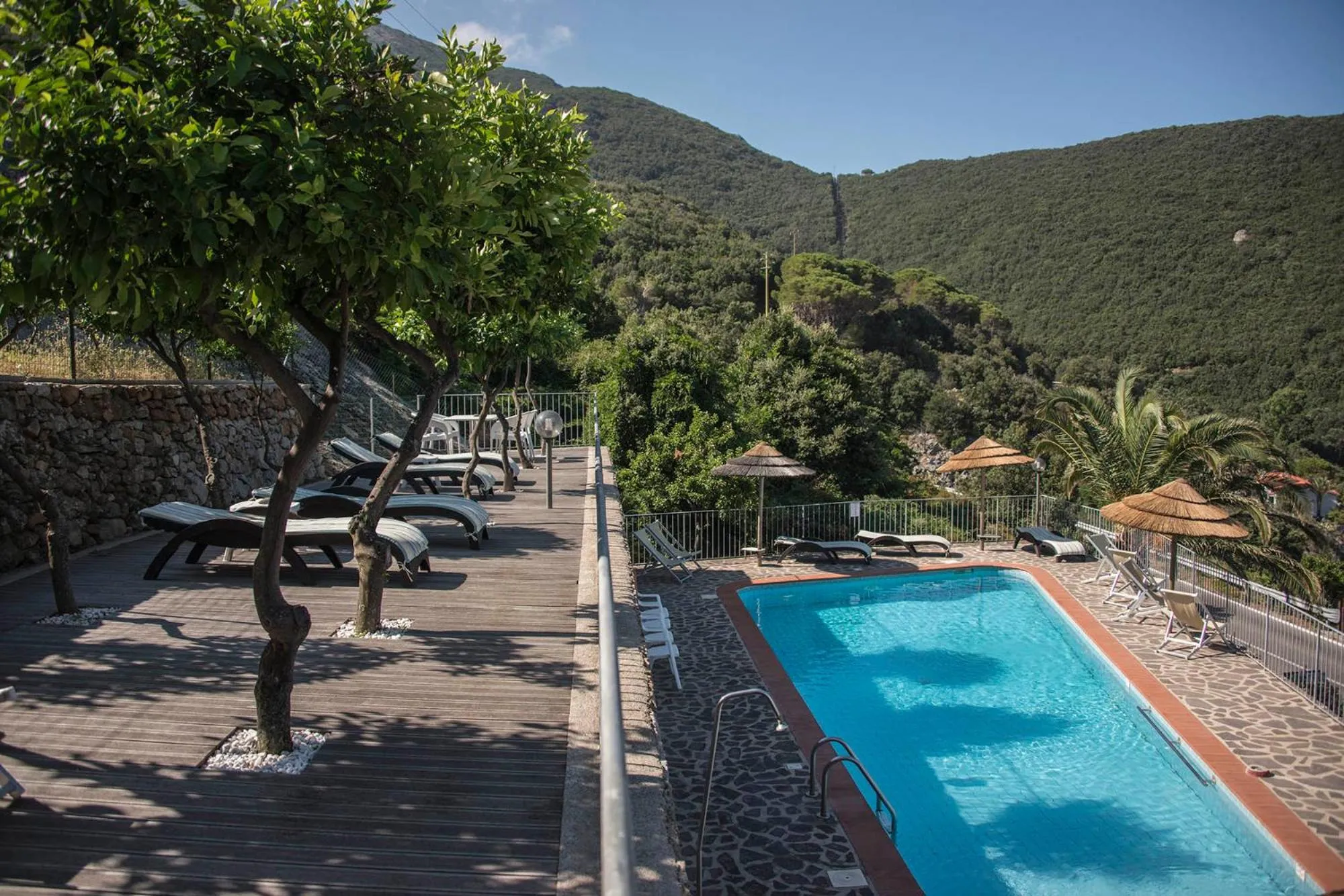 Solarium in Hotel Villa Rita