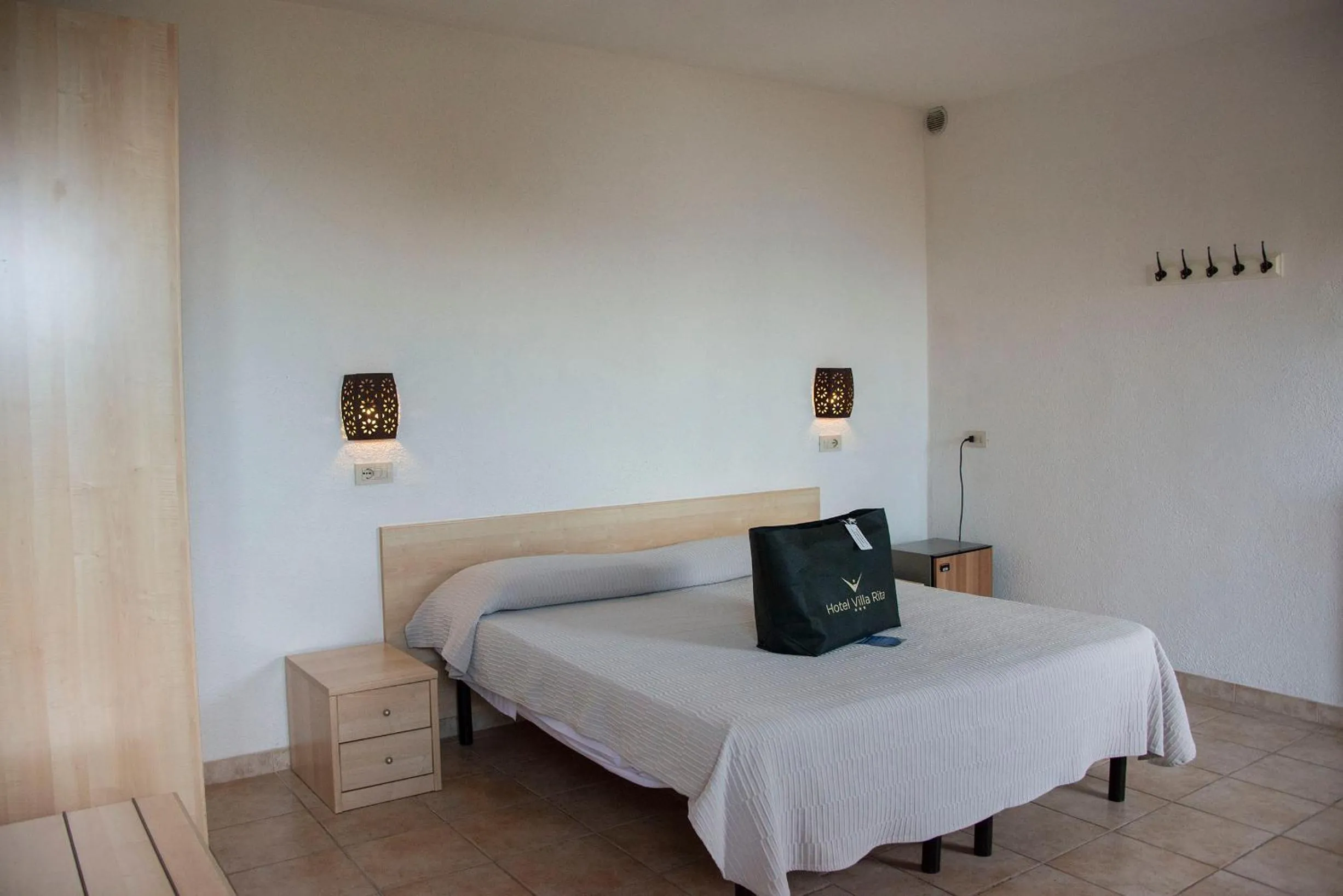 Bedroom, Bed in Hotel Villa Rita