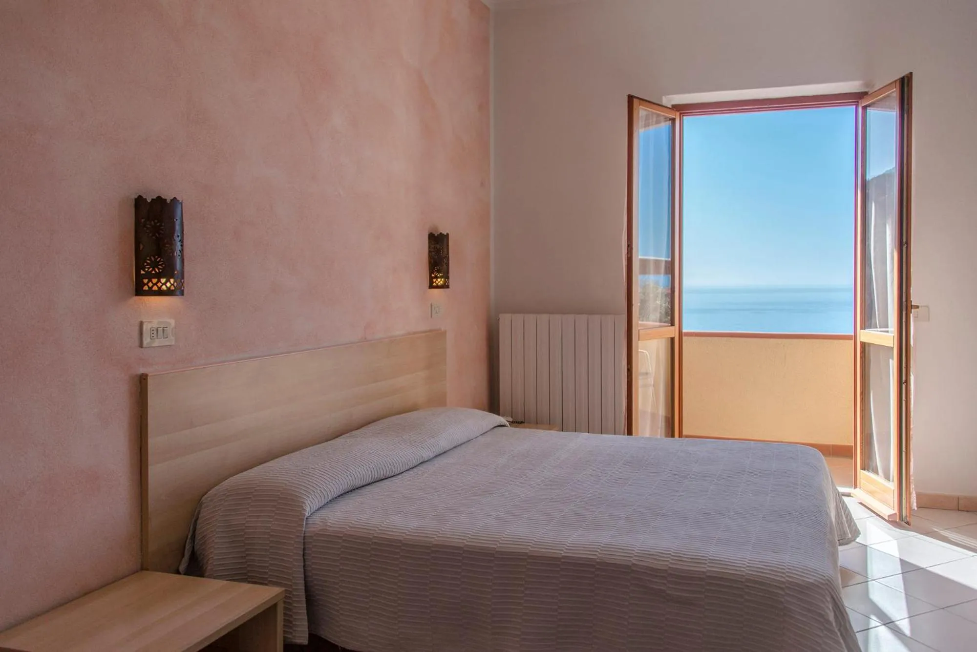 Bedroom, Bed in Hotel Villa Rita