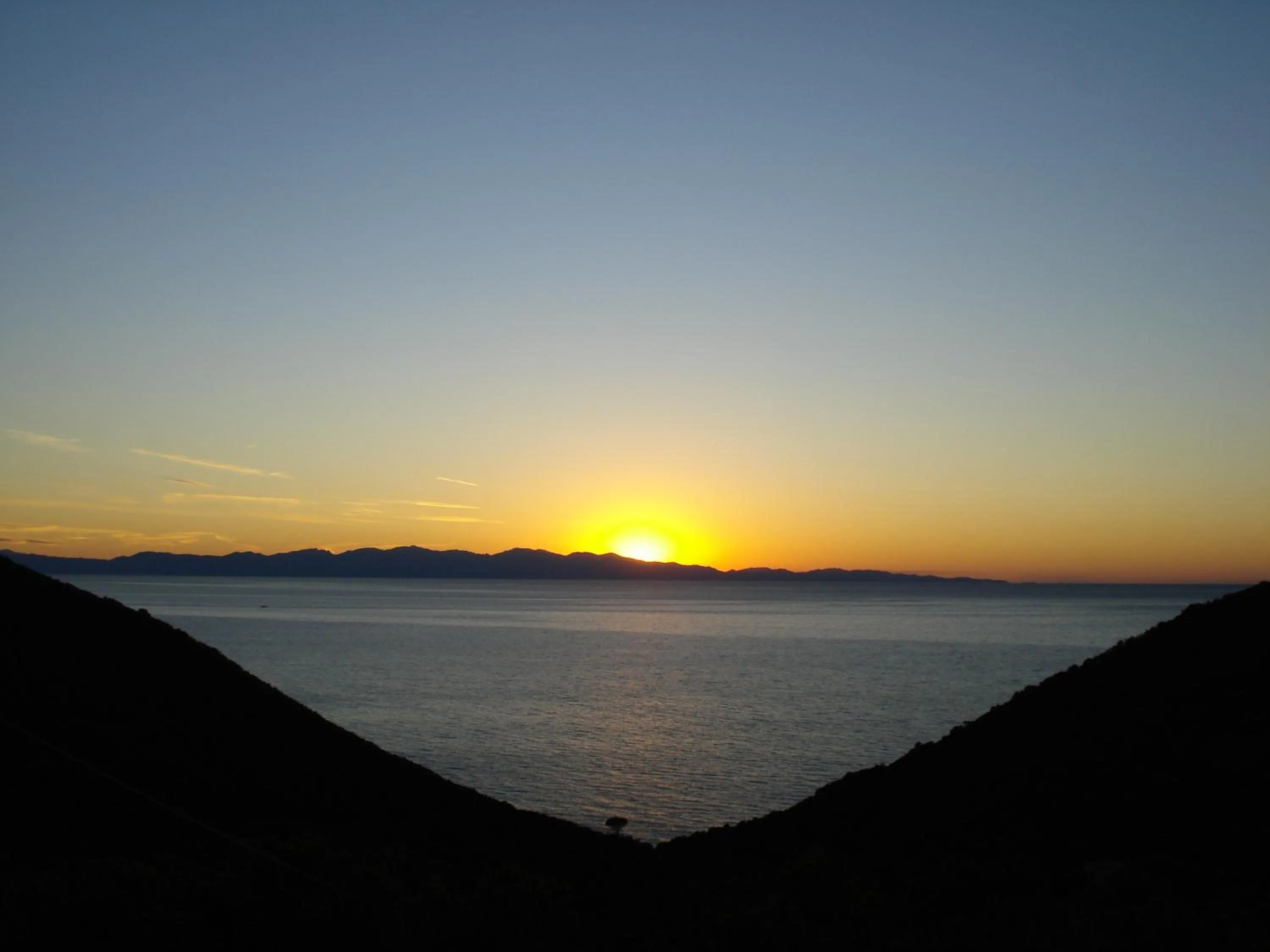 Sunset in Hotel Villa Rita