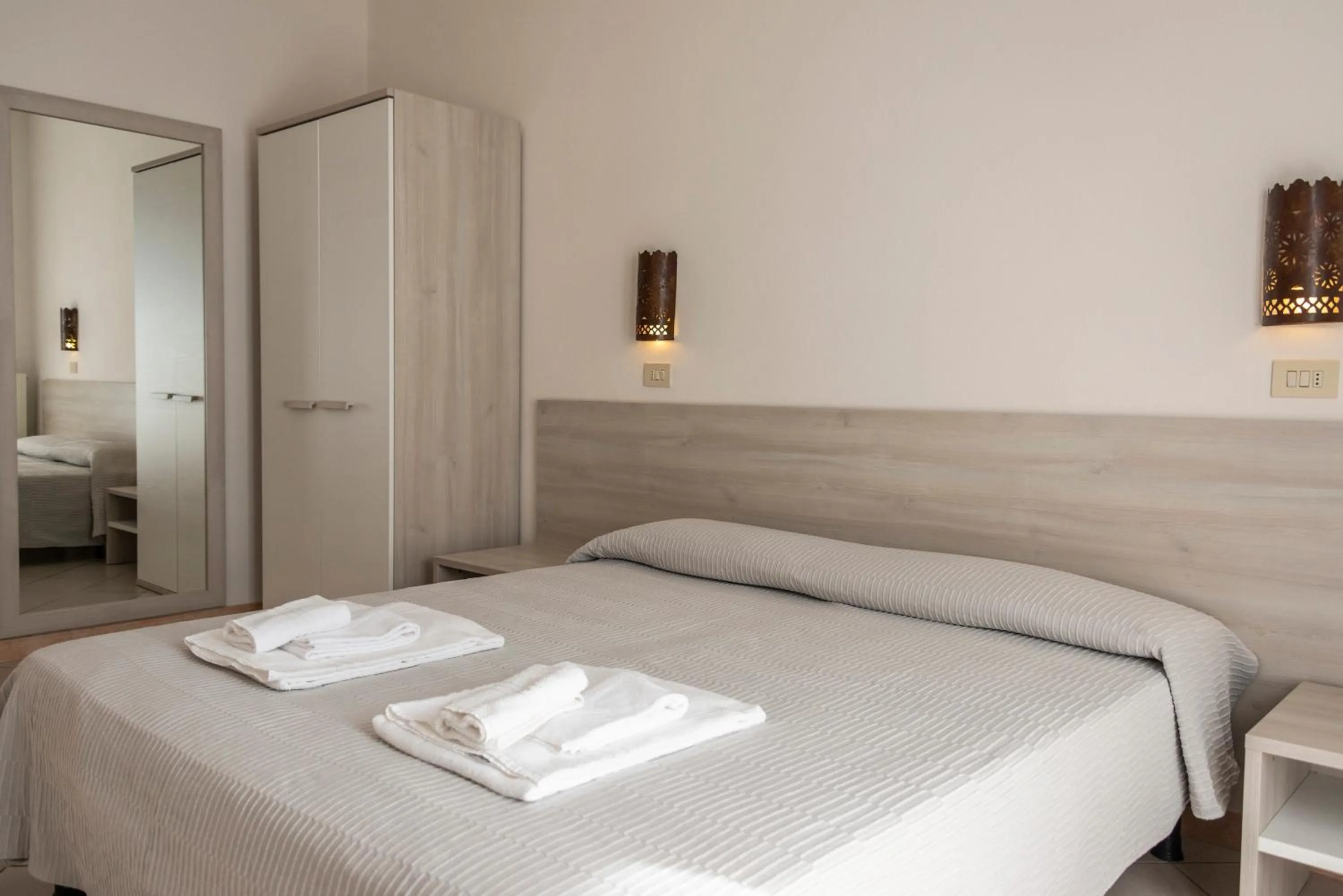 Bedroom, Bed in Hotel Villa Rita